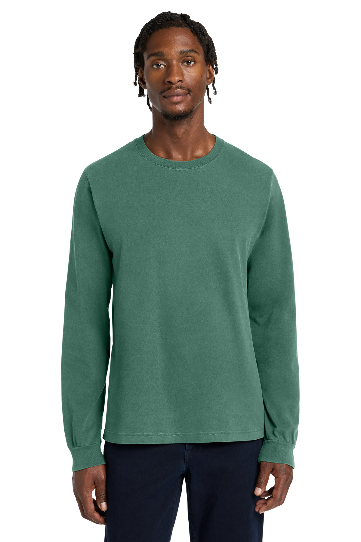 BELLA+CANVAS ® Unisex Heavyweight Garment-Dyed Long Sleeve Tee BC4851GD - Image 5
