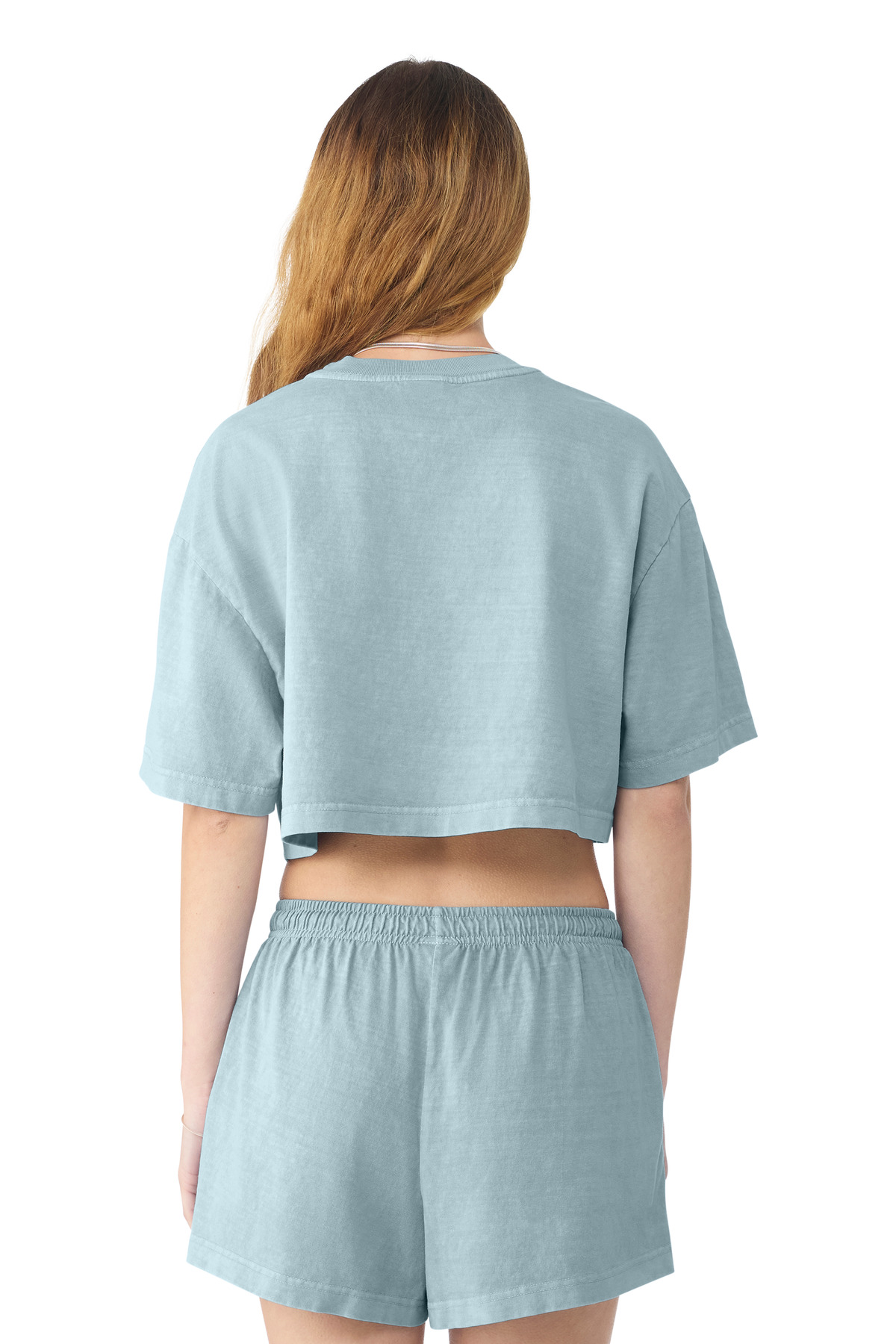 BELLA+CANVAS Women's Heavyweight Garment-Dyed Cropped Tee BC6882GD