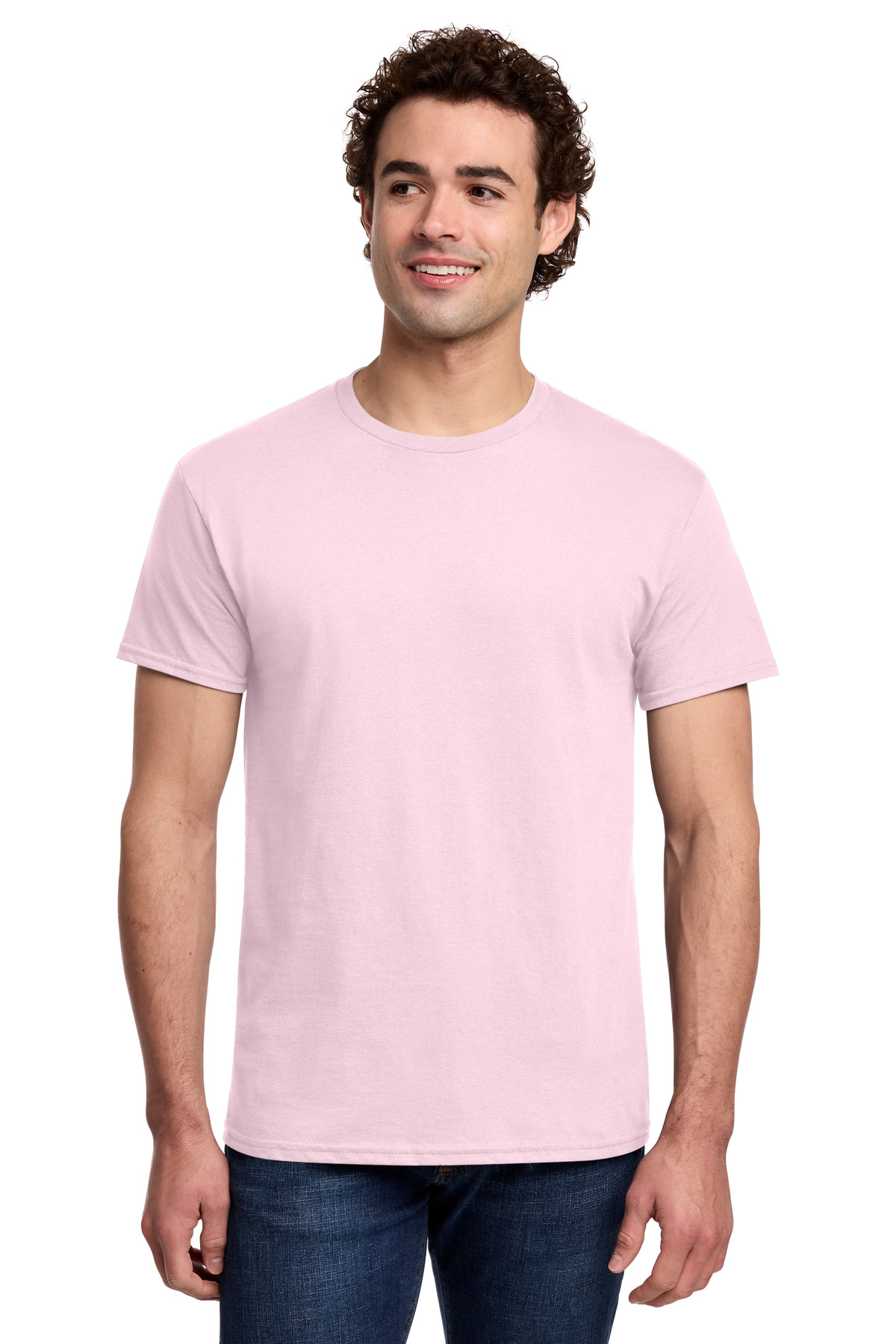 Gildan ® Light Cotton Tee 3000 - Light Pink