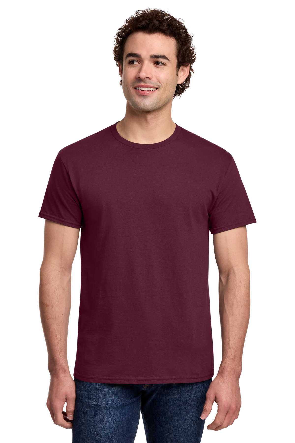 Gildan ® Light Cotton Tee 3000 - Maroon