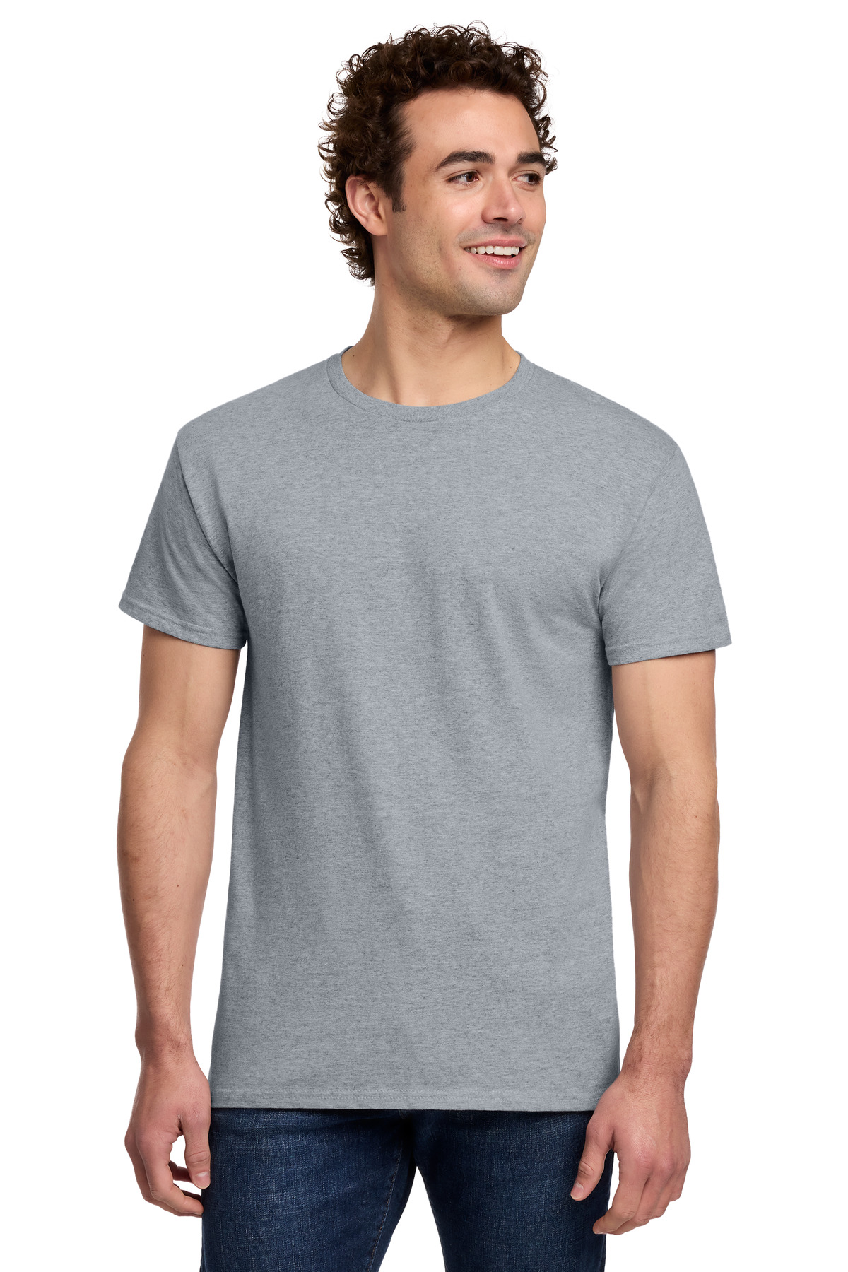 Gildan ® Light Cotton Tee 3000 - Sport Grey