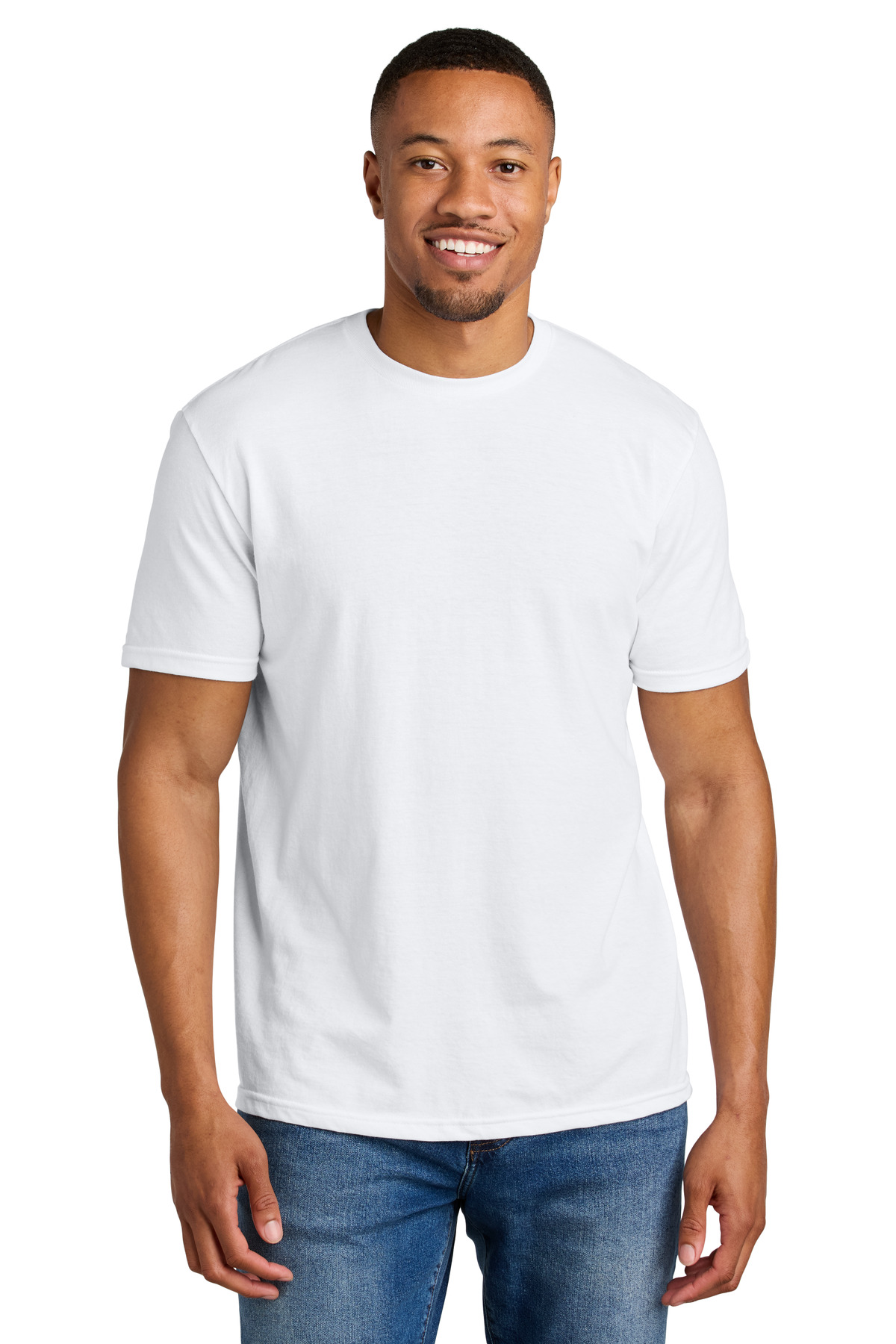 Gildan Gildan Softstyle CVC Tee 64000CVC in White