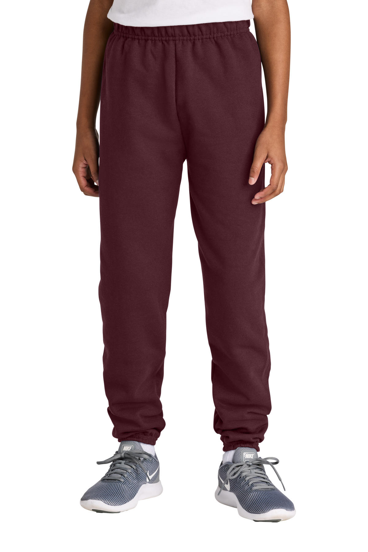 Jerzees Jerzees Youth NuBlend Sweatpant 973B in Maroon