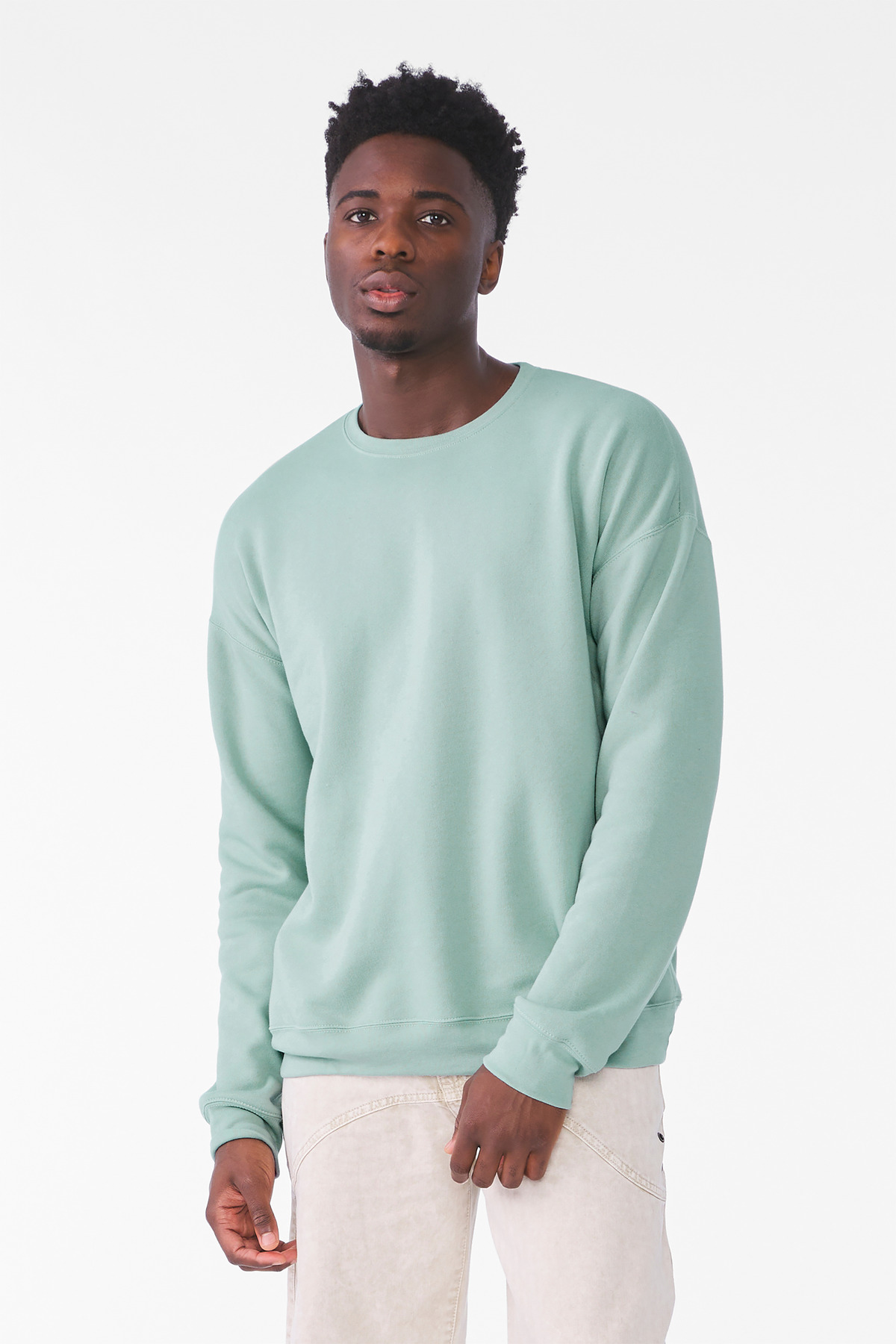 BELLA+CANVAS Unisex Sponge Fleece Drop Shoulder Sweatshirt. BC3945