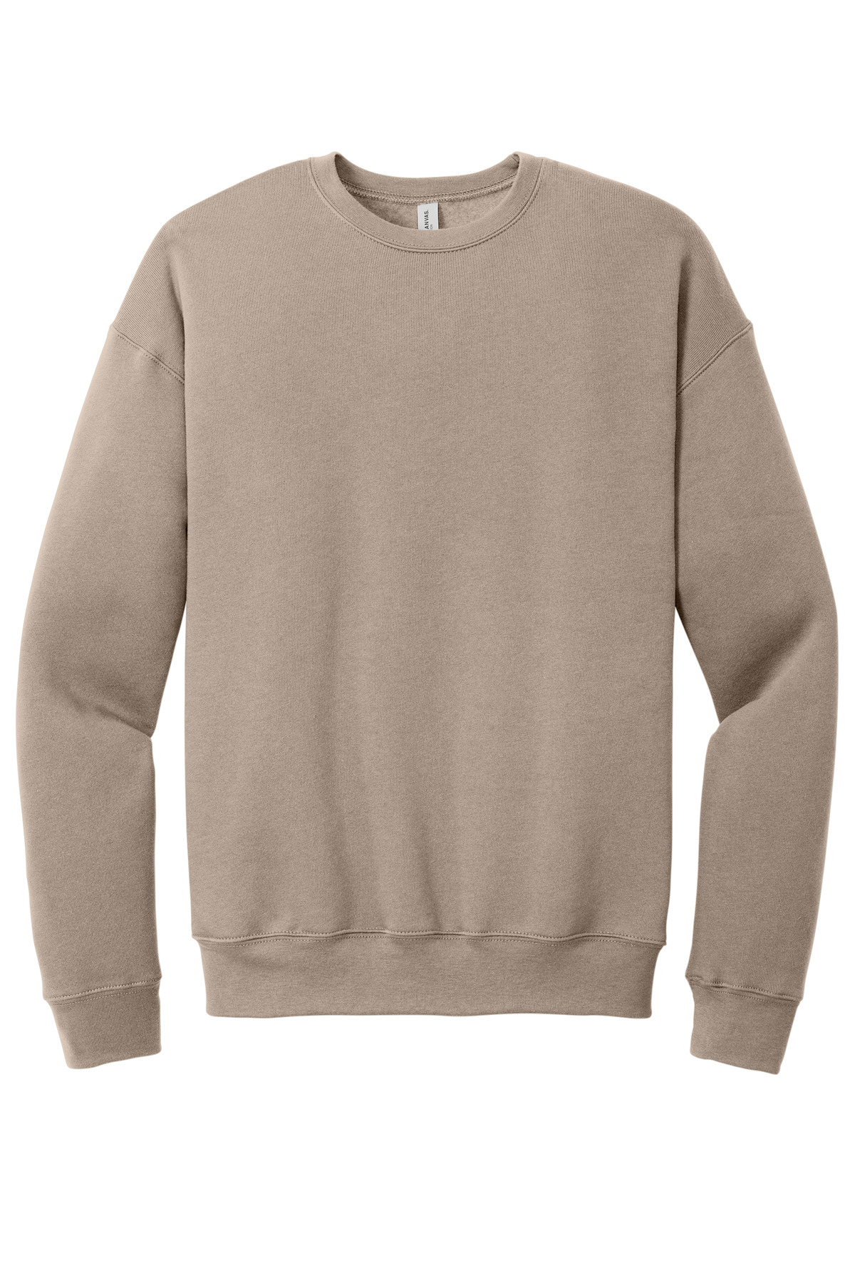 BELLA+CANVAS  ®  Unisex Sponge Fleece Drop Shoulder Sweatshirt. BC3945 - Front Model
