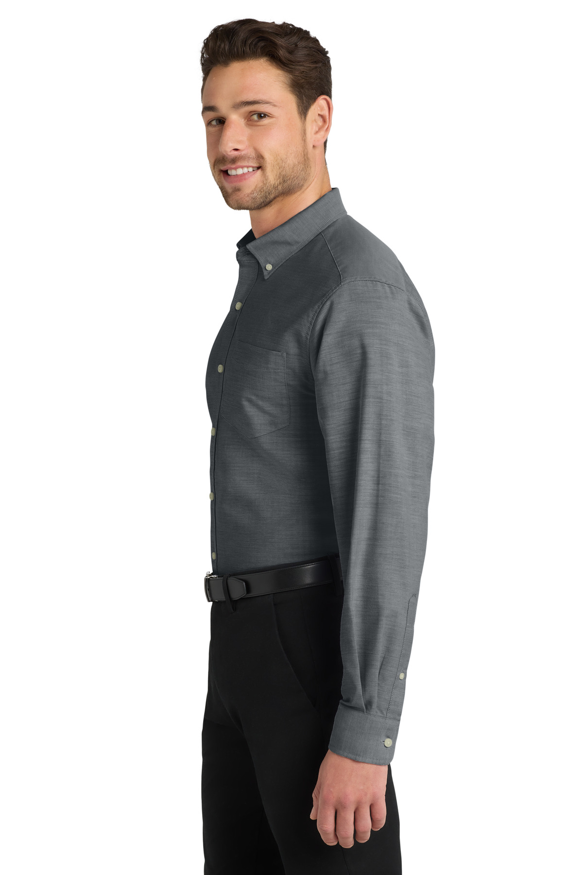 Port Authority Untucked Fit SuperPro Oxford S651