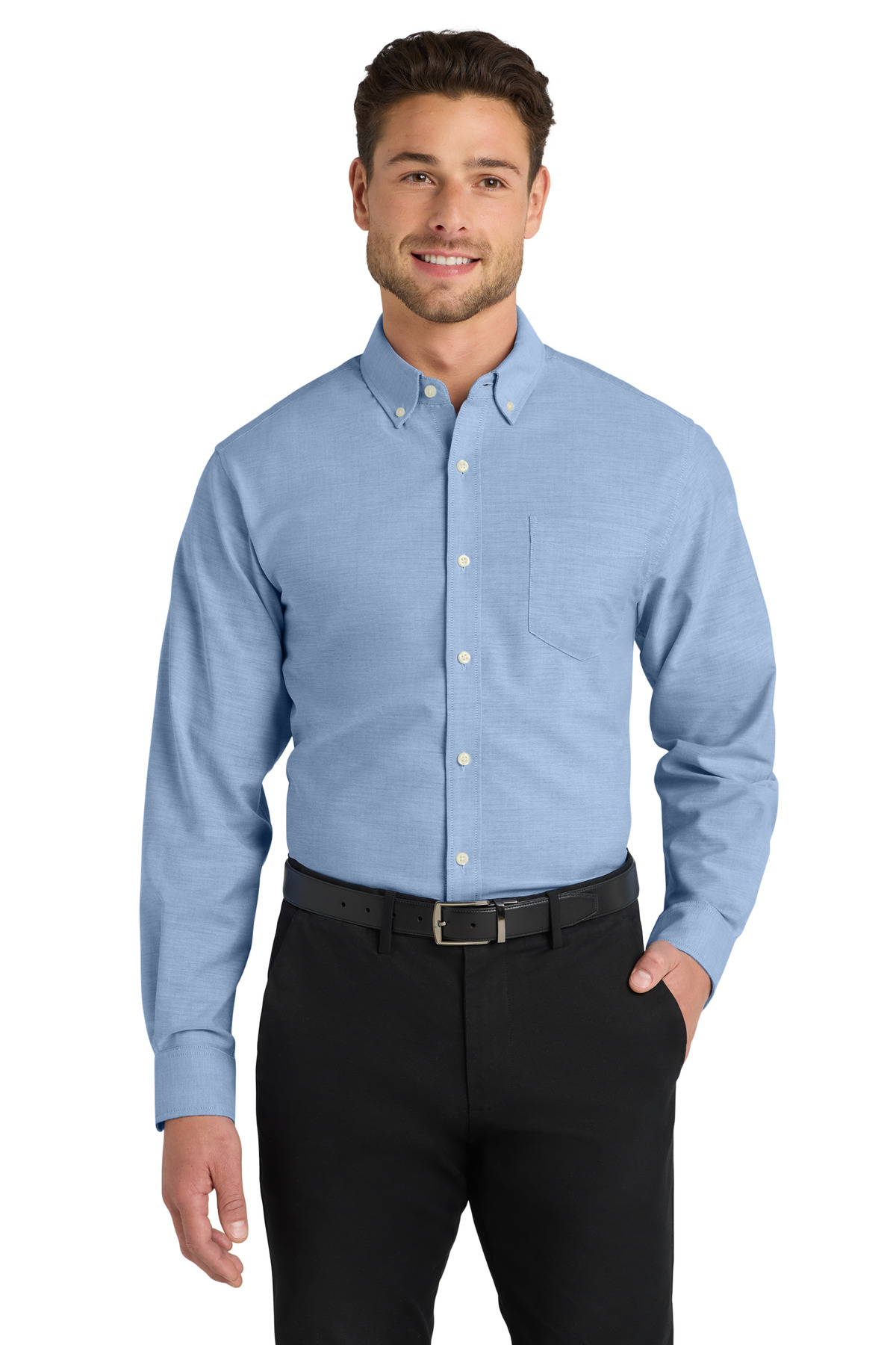 Port Authority Untucked Fit SuperPro Oxford S651