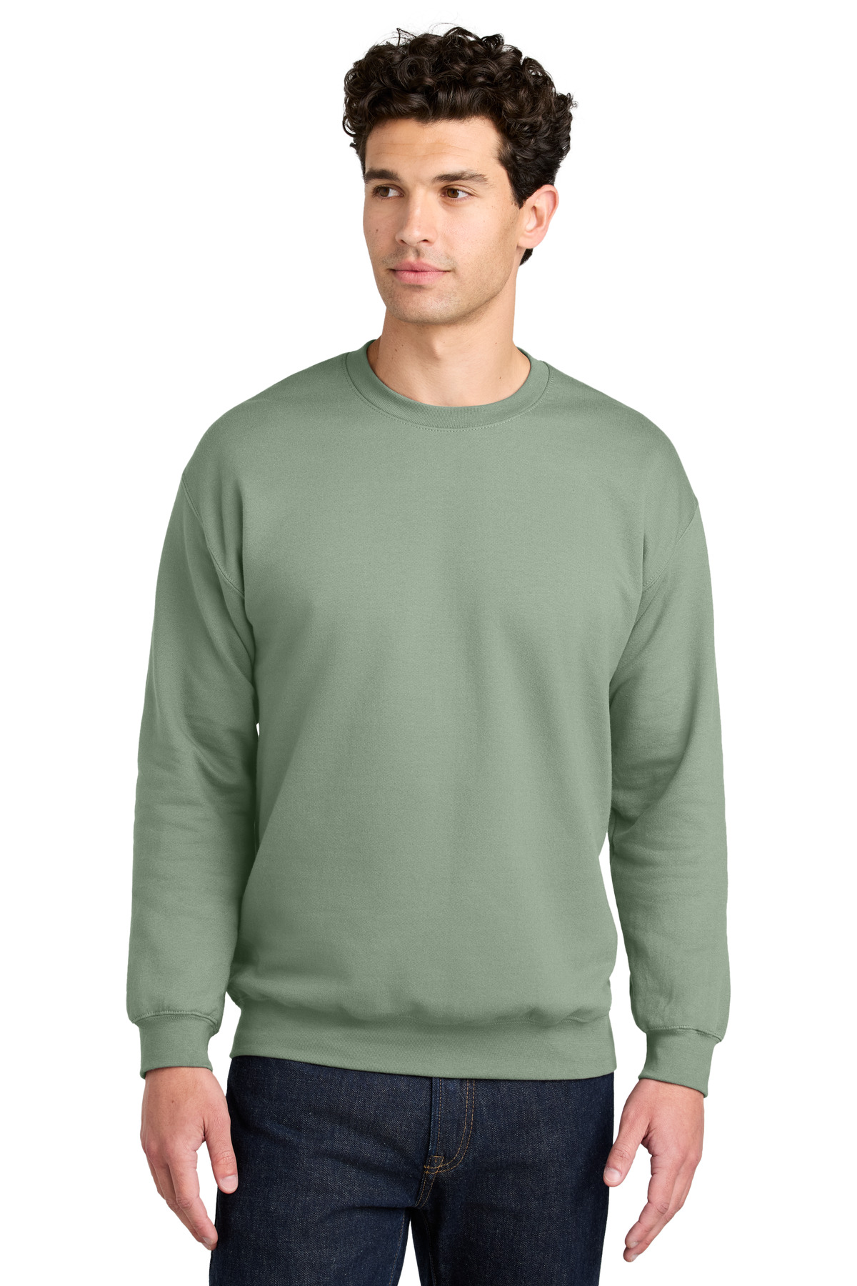 Gildan ®  Softstyle ®  Crewneck Sweatshirt SF000 - Front Model