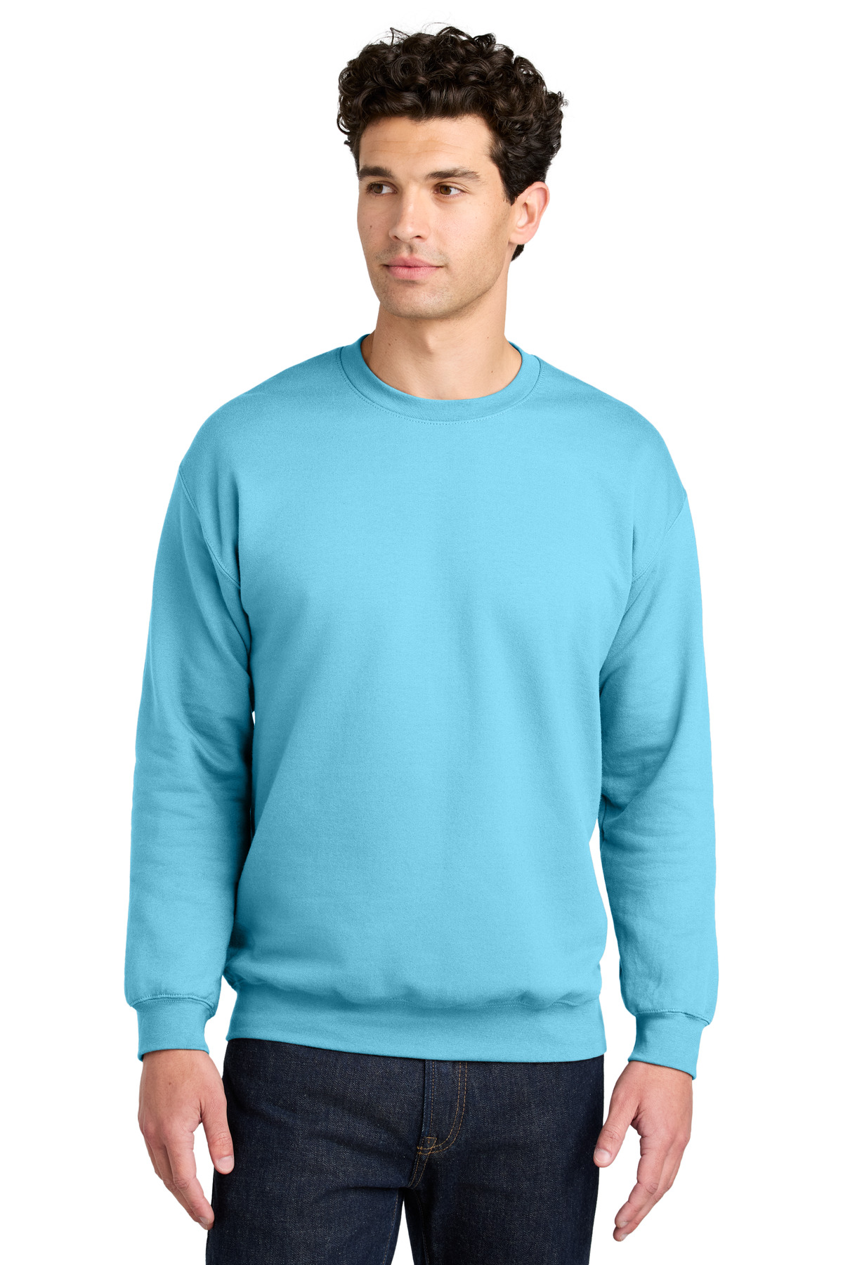 Gildan ®  Softstyle ®  Crewneck Sweatshirt SF000 - Front Model