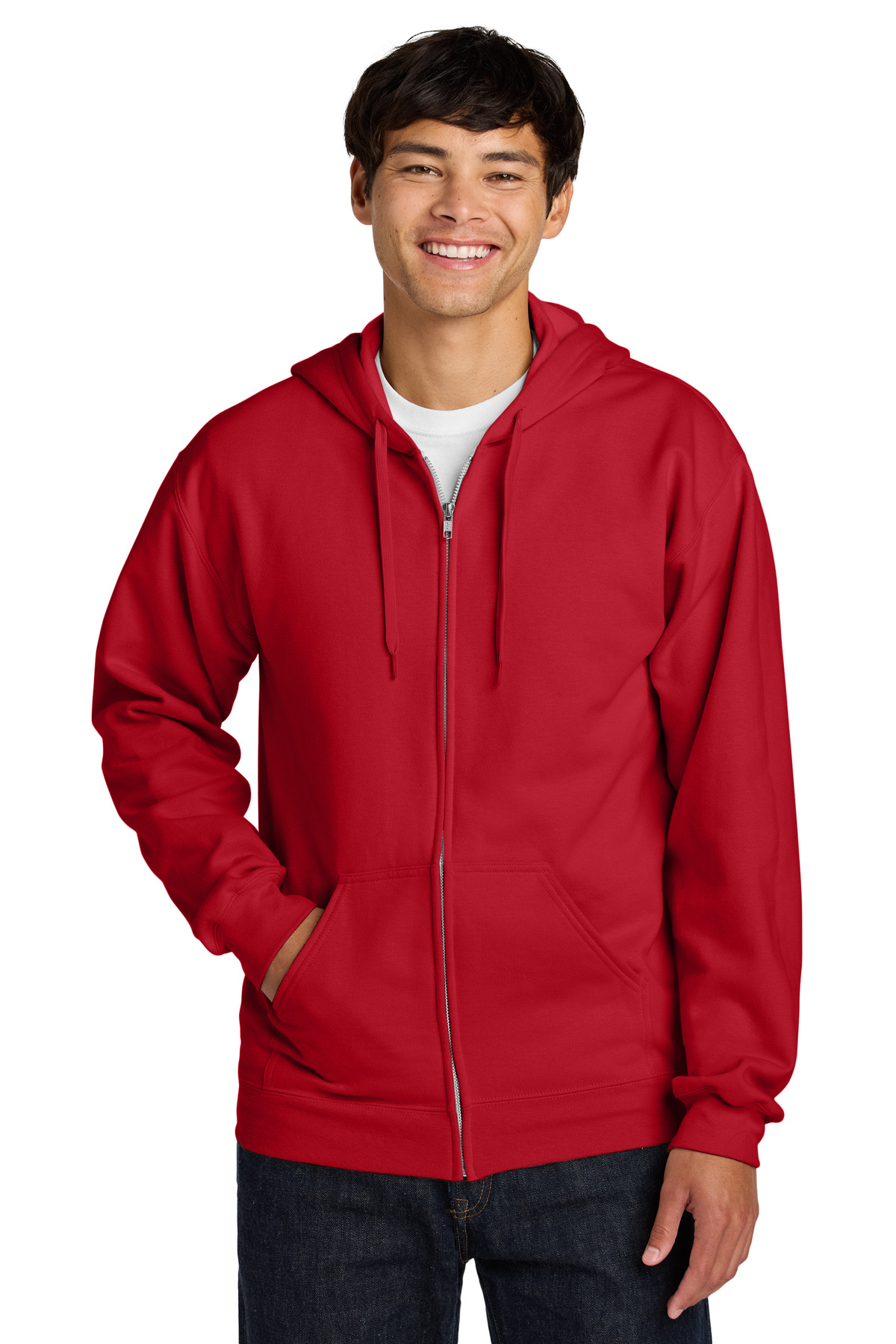 Gildan Softstyle Midweight Fleece Full-Zip Hooded Sweatshirt SF600