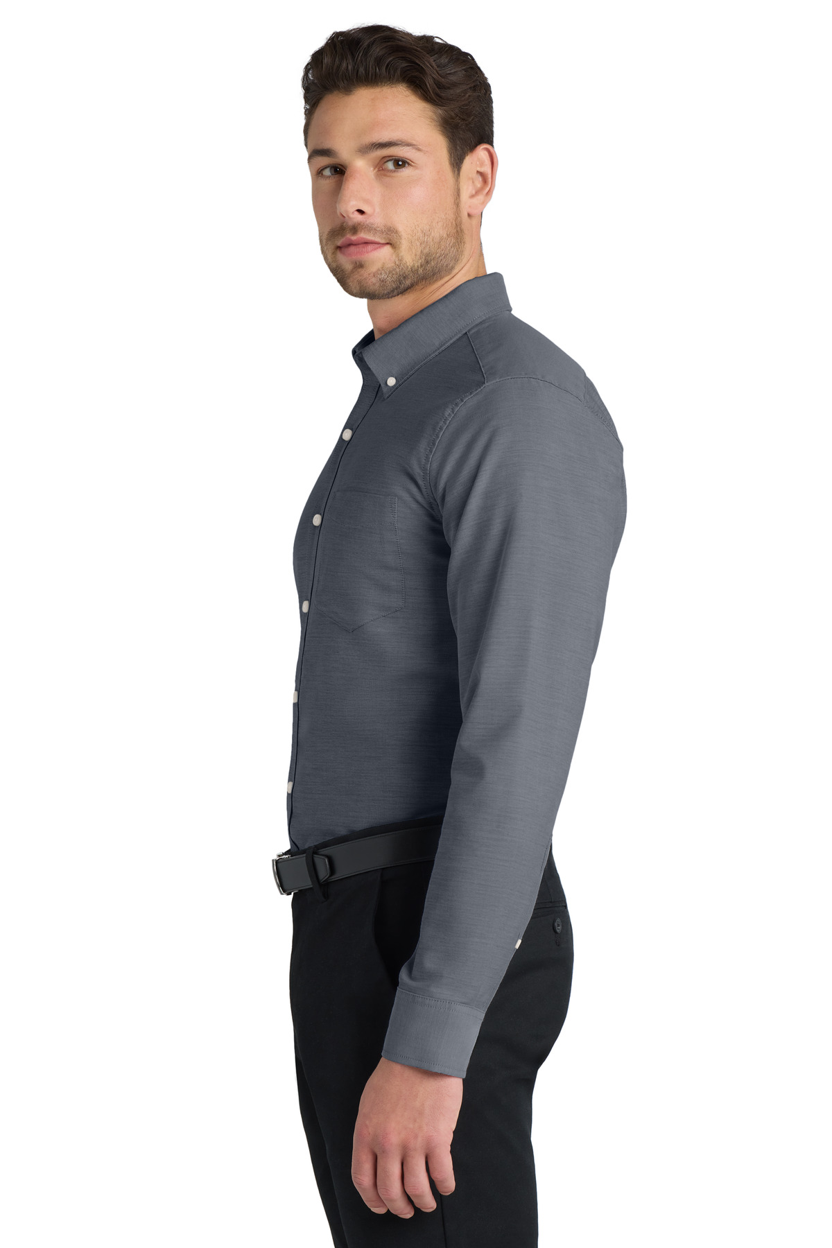 Port Authority Tall SuperPro Oxford Shirt. TS658