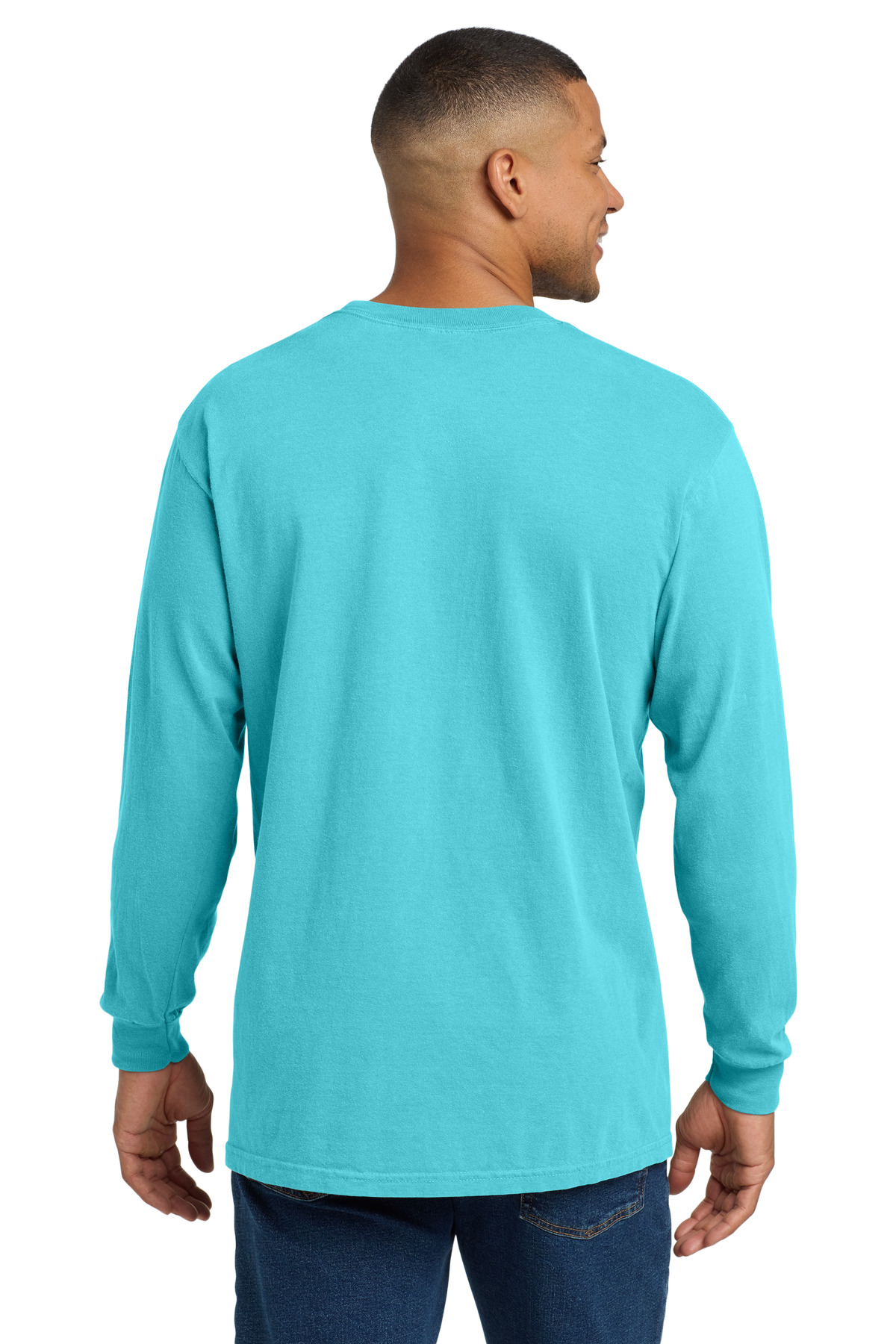 COMFORT COLORS Heavyweight Ring Spun Long Sleeve Pocket Tee. 4410