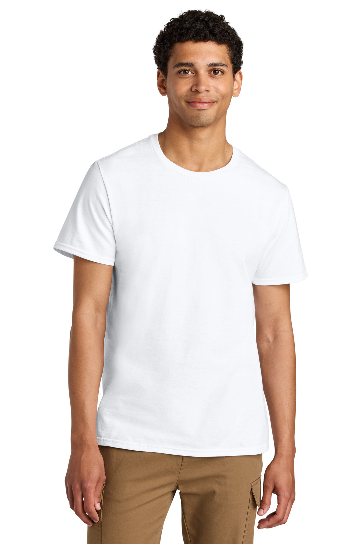 Jerzees Jerzees Unisex Premium Combed Ring Spun Cotton Tee 570M in White