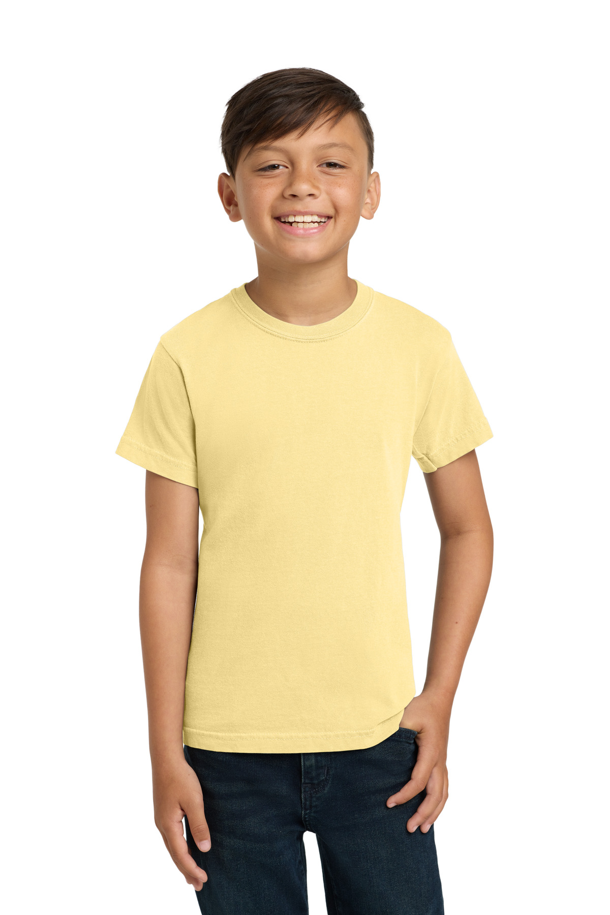 COMFORT COLORS ® Youth Heavyweight Ring Spun Tee. 9018 - Butter
