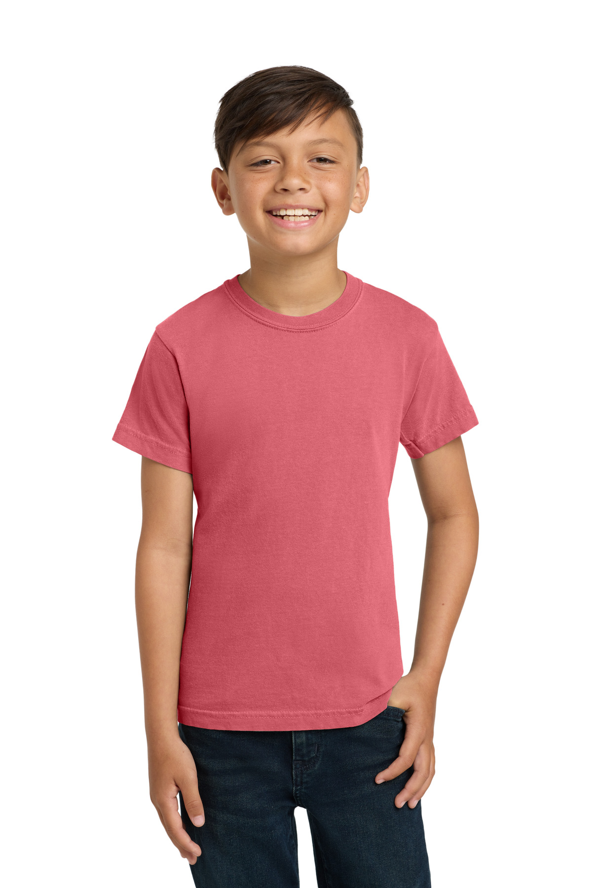 COMFORT COLORS ® Youth Heavyweight Ring Spun Tee. 9018 - Watermelon