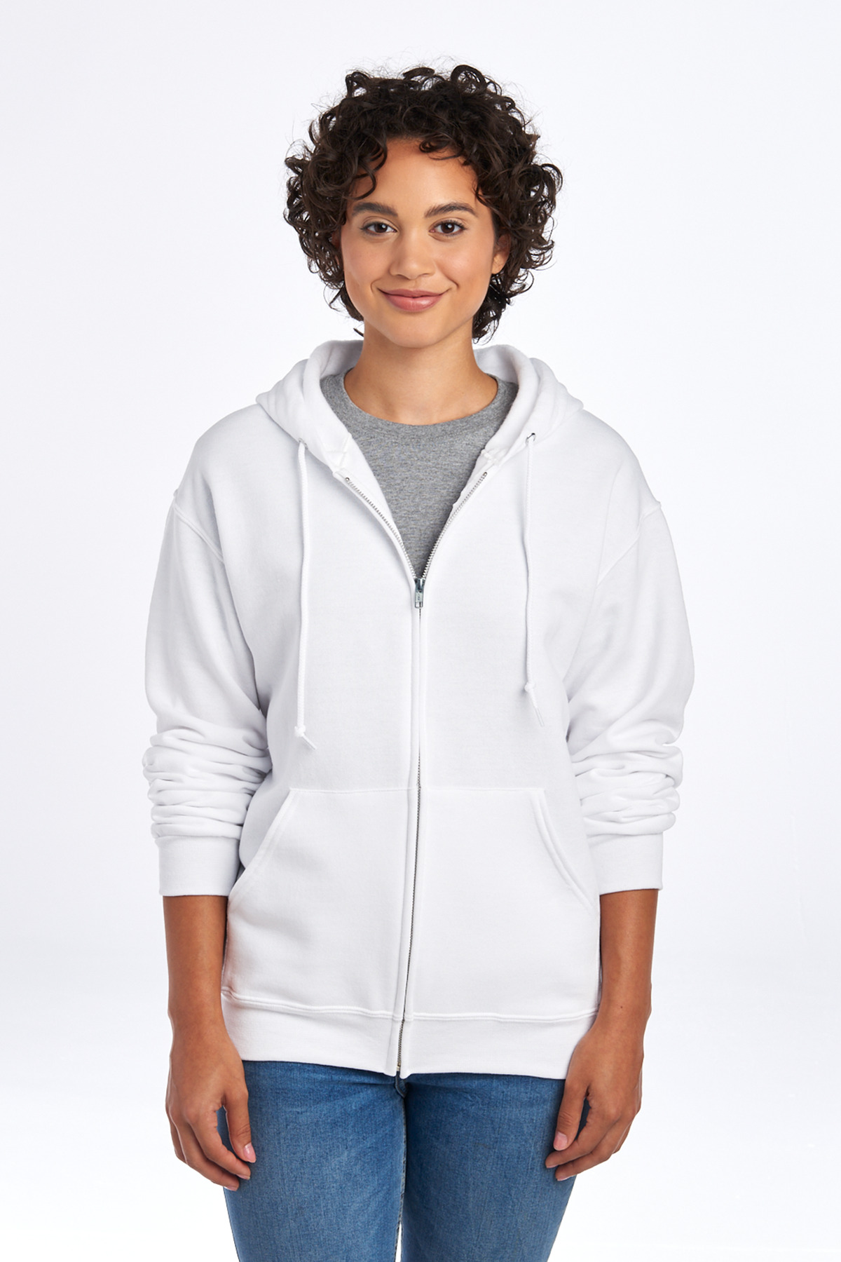 Jerzees - NuBlend Full-Zip Hooded Sweatshirt-Jerzees