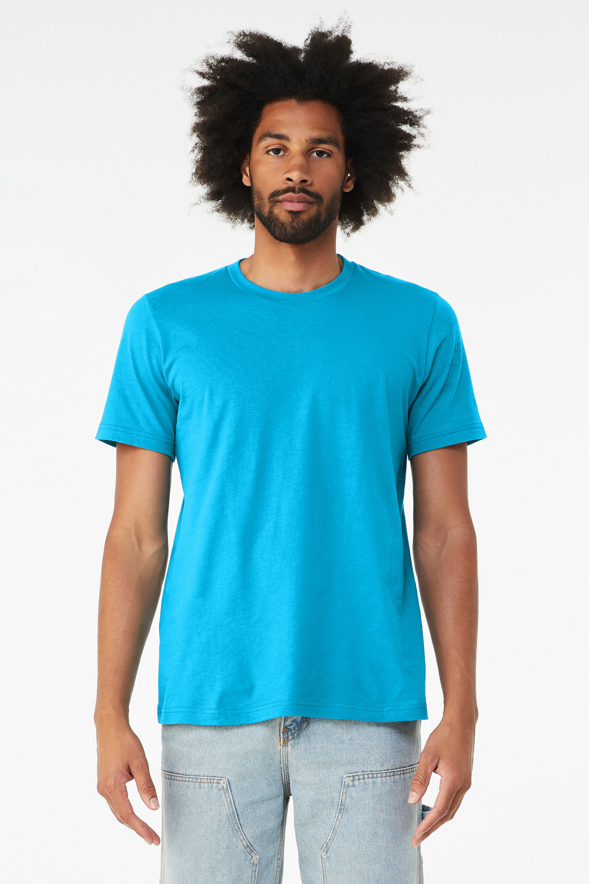 BELLA&#43;CANVAS Unisex Heather CVC Short Sleeve Tee-Bella + Canvas