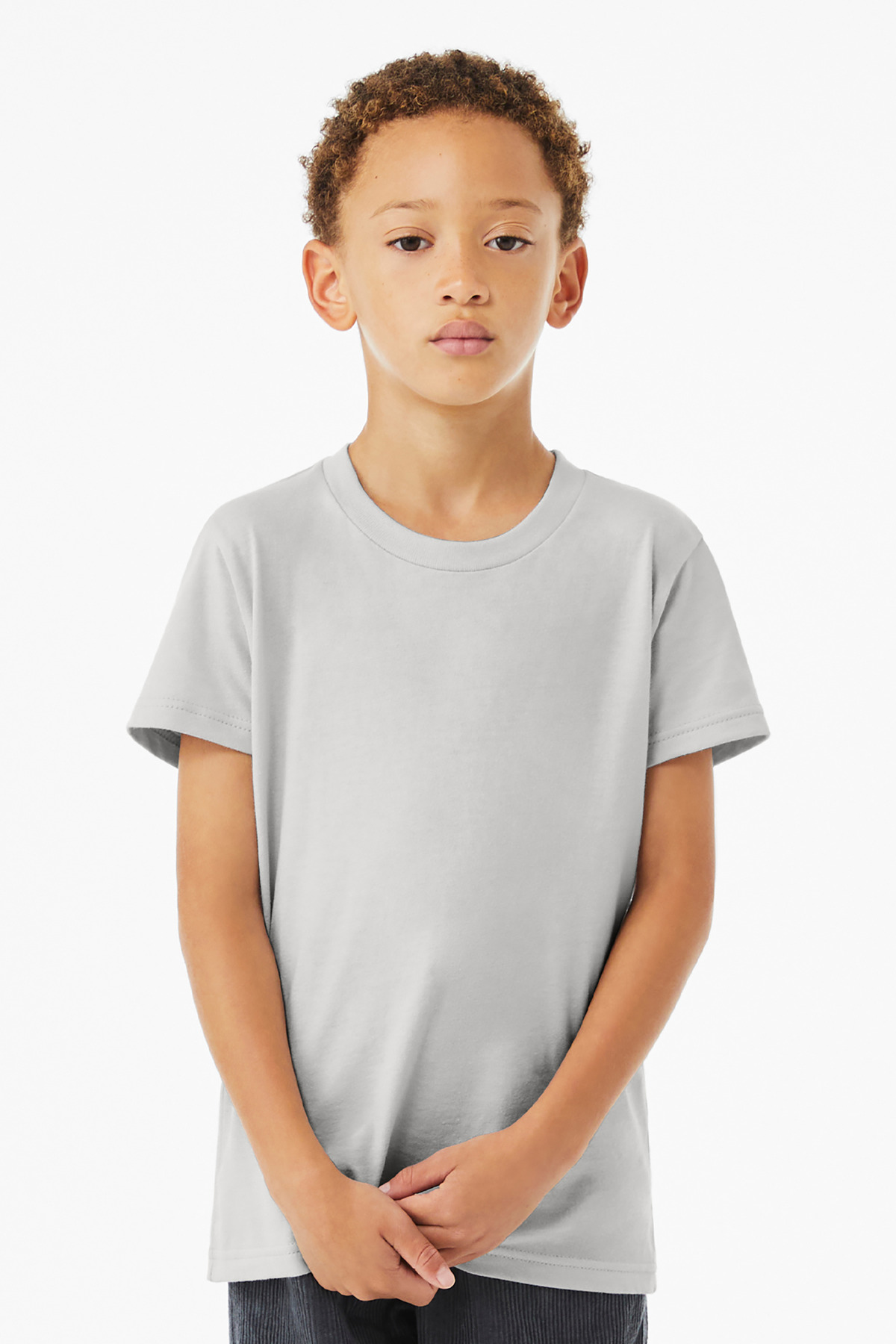 BELLA+CANVAS ® Youth Jersey Short Sleeve Tee. BC3001Y - Solid Athletic Grey