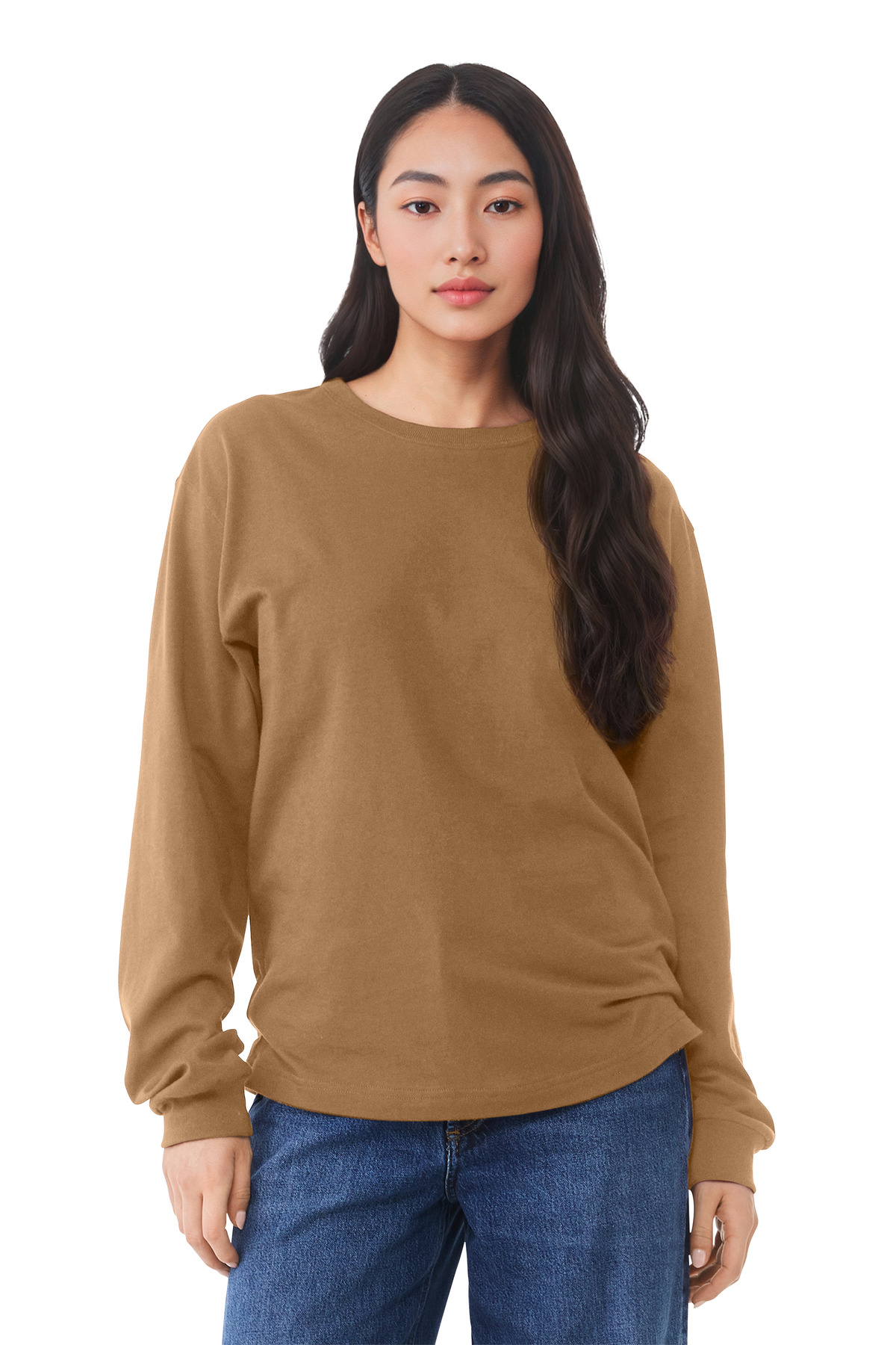 BELLA+CANVAS ® Unisex 6-Ounce Heavyweight Long Sleeve Tee BC3511 - Toast