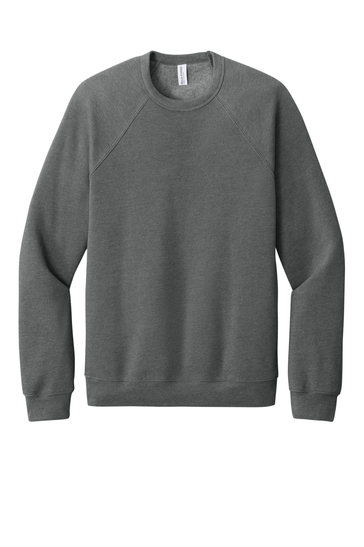 BELLA+CANVAS Unisex Sponge Fleece Raglan Sweatshirt. BC3901