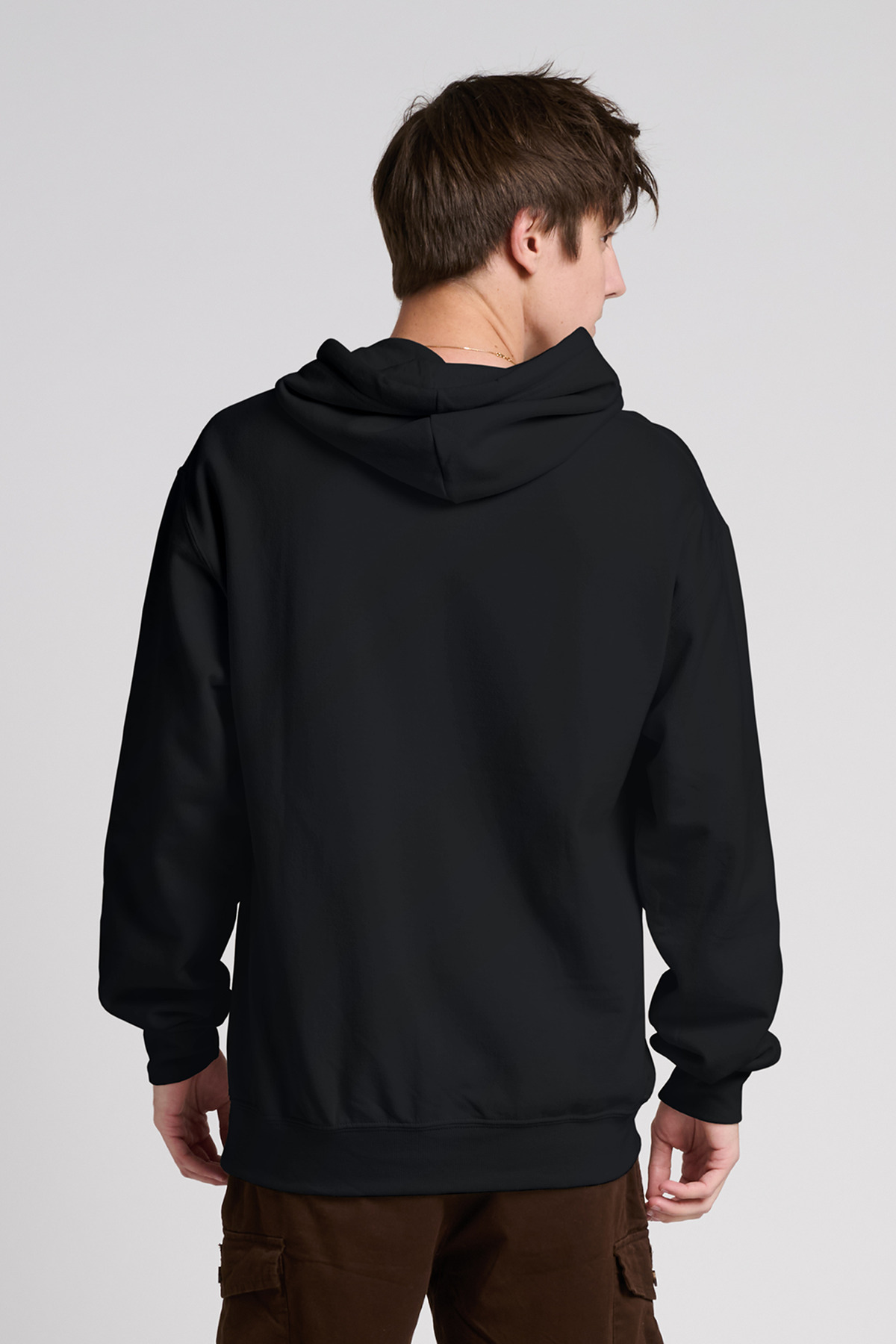 Jerzees Ultimate Unisex CVC Ring Spun Hooded Sweatshirt IC49M