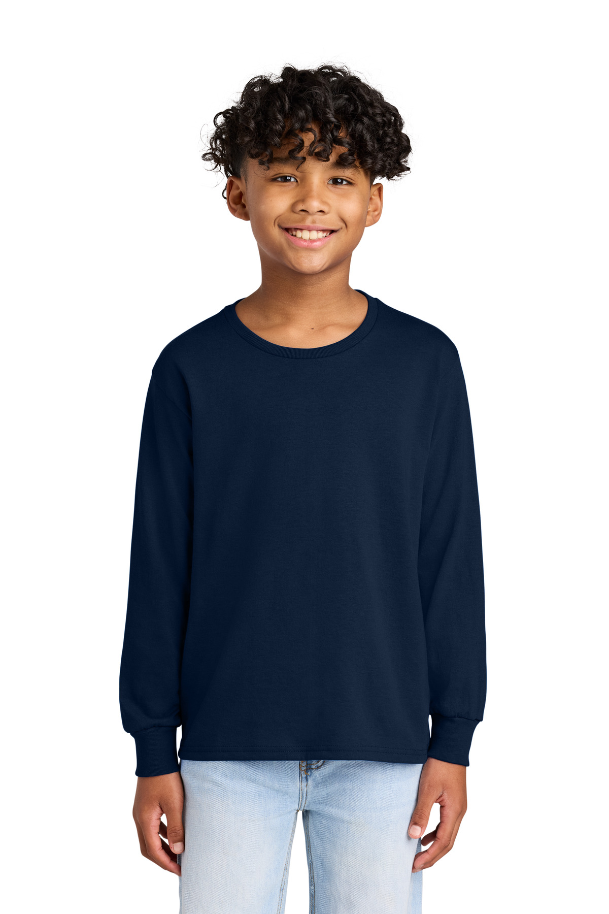 Jerzees ® Youth Dri-Power ® 50/50 Cotton/Poly Long Sleeve 29BL - J. Navy