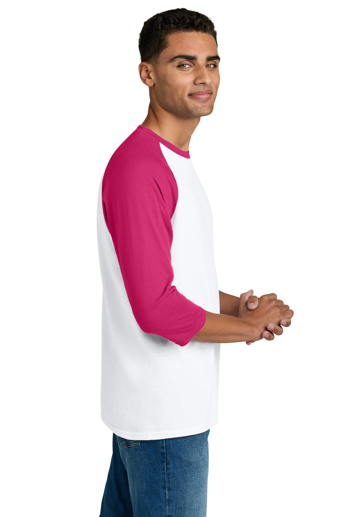 Gildan Heavy Cotton 3/4-Sleeve Raglan T-Shirt. 5700