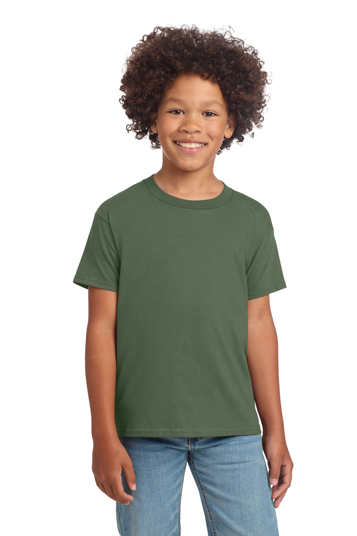 Gildan Youth Softstyle ® T-Shirt 64000B - Military Green