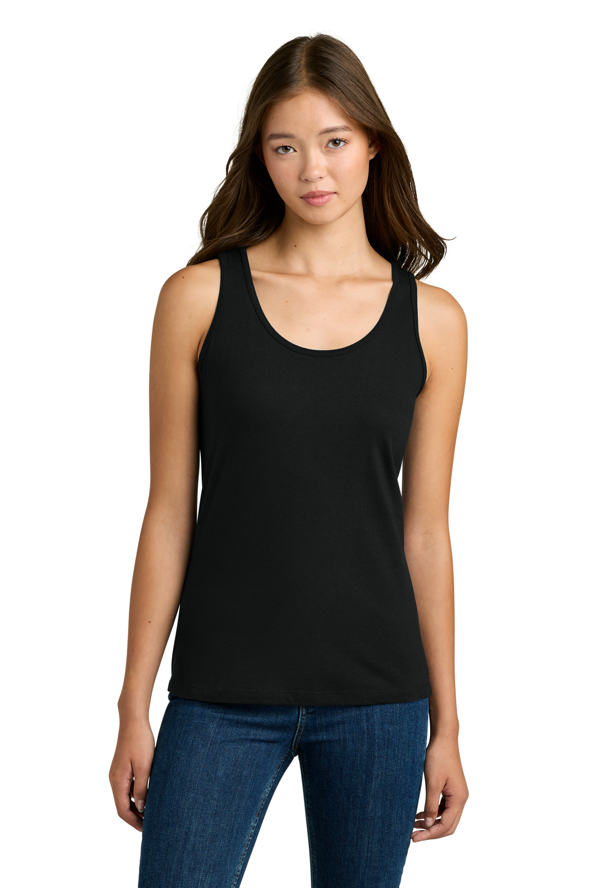 Gildan Softstyle ® Junior Fit Tank Top. 64200L - Black