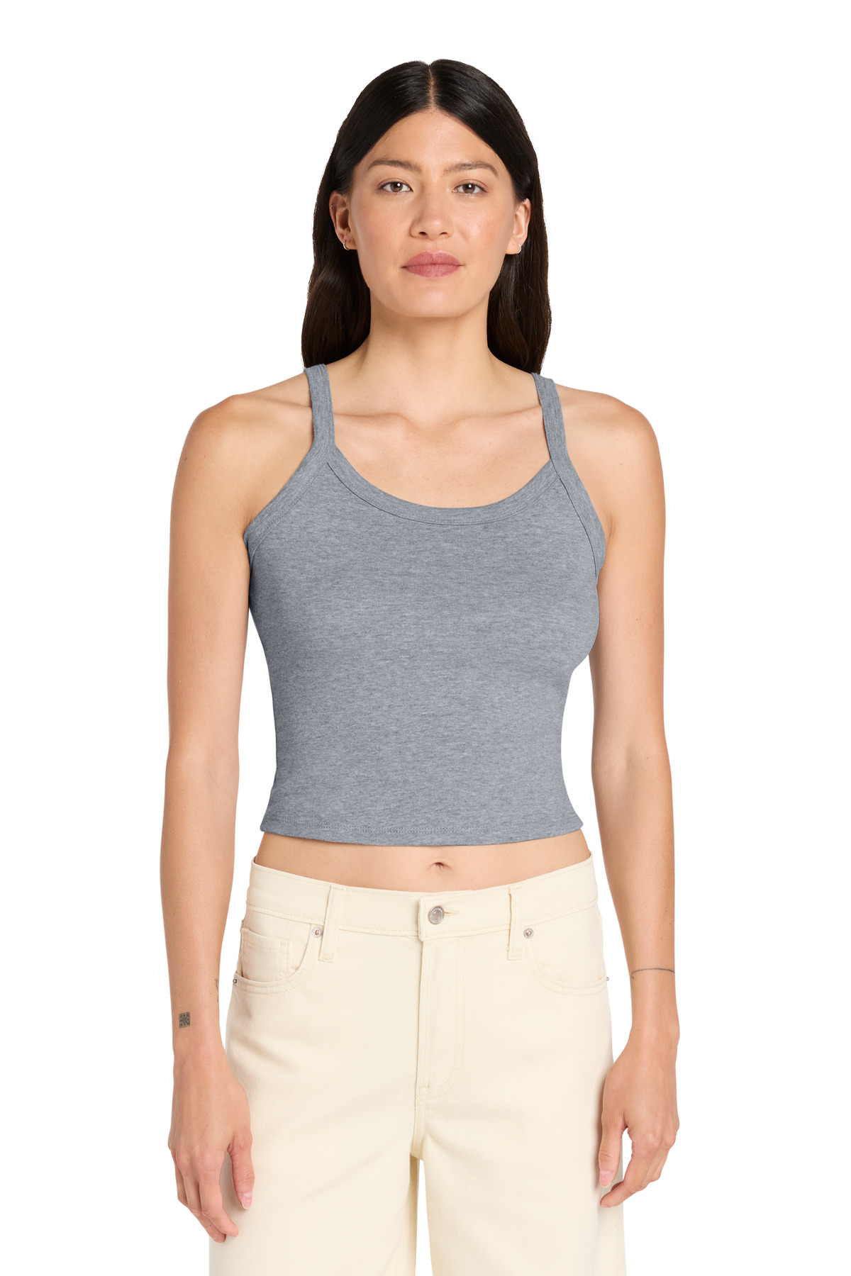 BELLA+CANVAS ® Women's Micro Rib Spaghetti Strap Tank BC1012 - Image 5