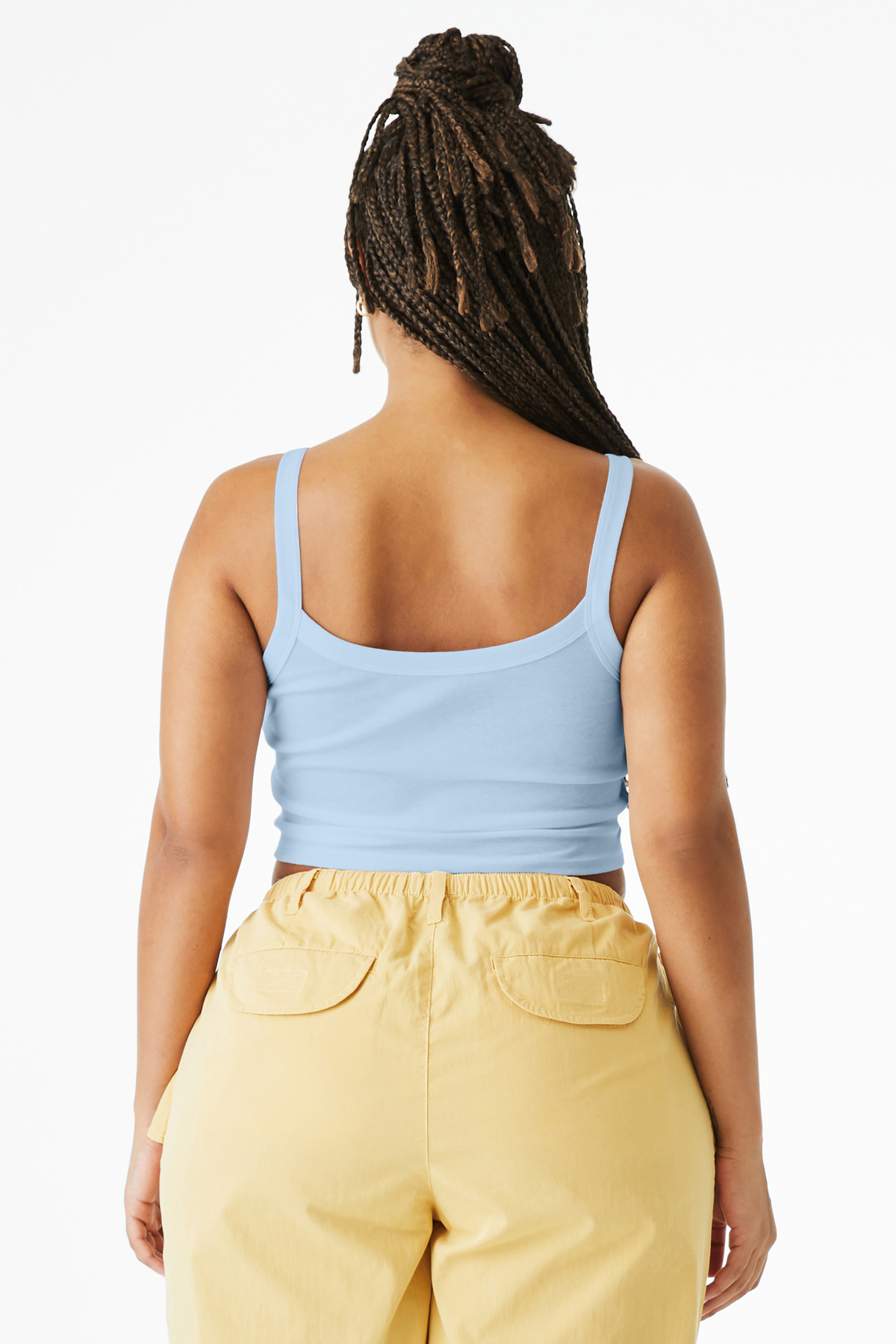 BELLA+CANVAS Women's Micro Rib Spaghetti Strap Tank BC1012
