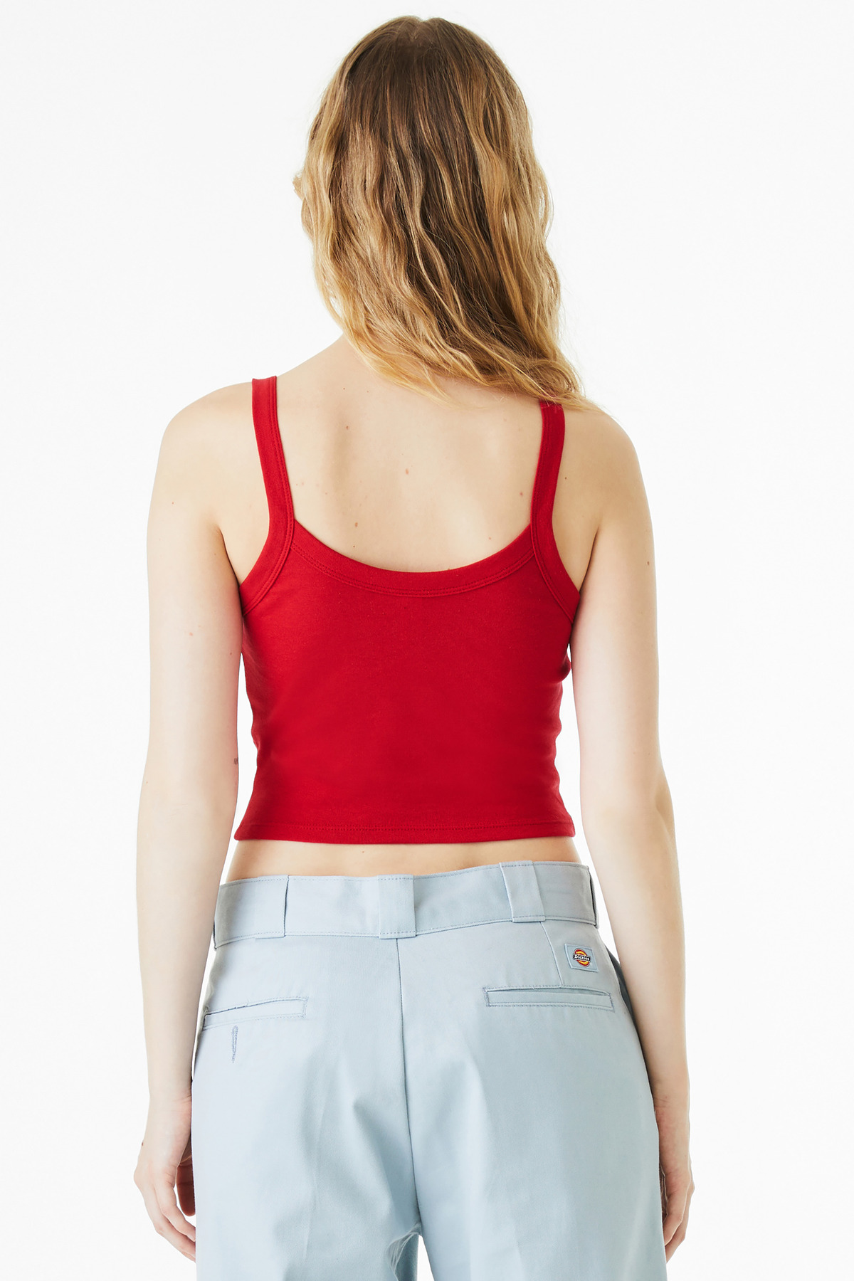 BELLA+CANVAS Women's Micro Rib Spaghetti Strap Tank BC1012