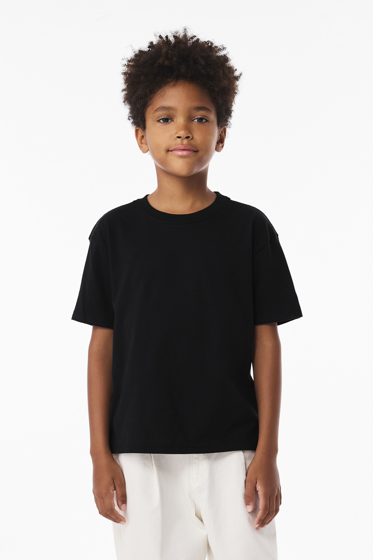 BELLA+CANVAS ® Youth 6-Ounce Heavyweight Tee BC3010Y - Black