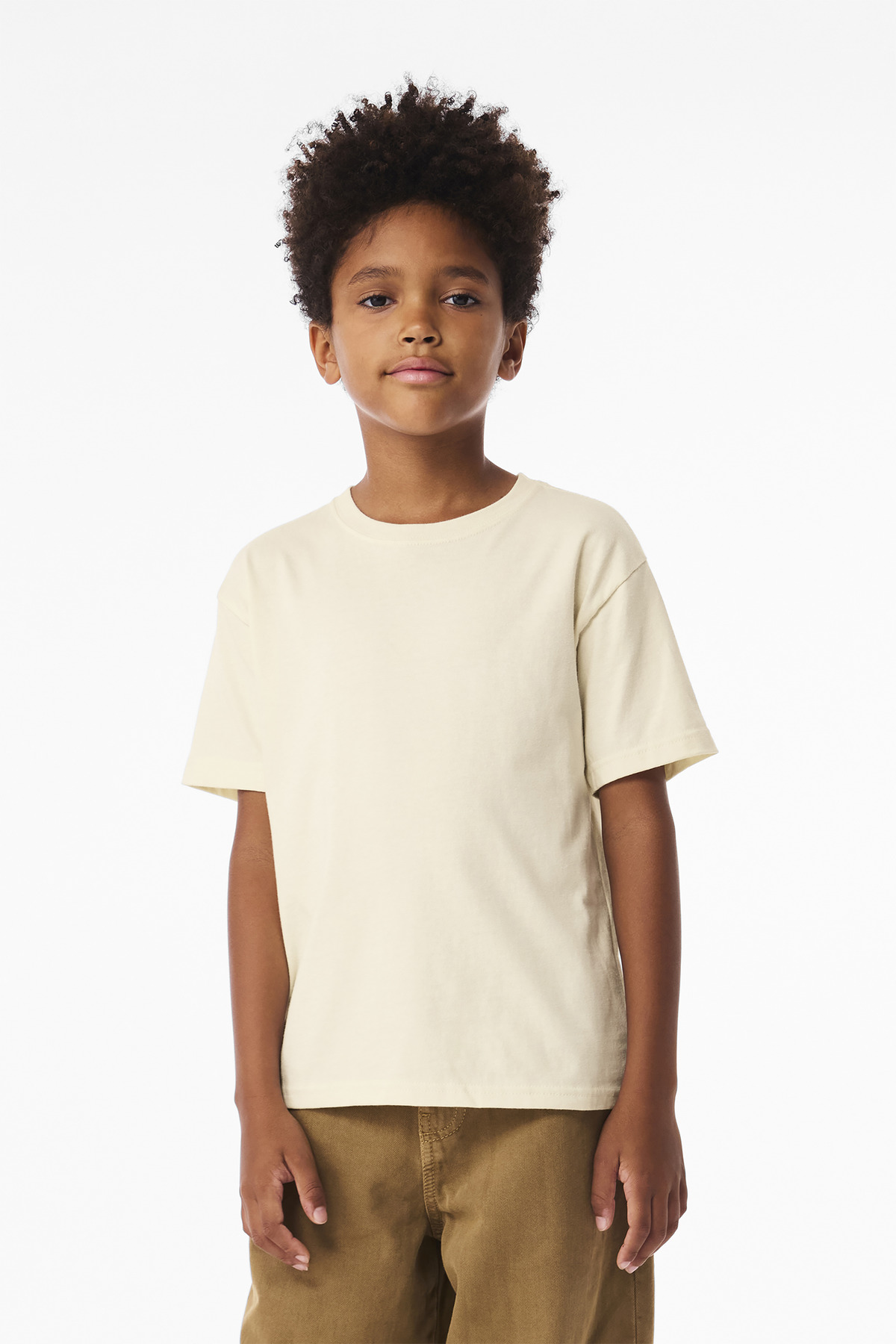BELLA+CANVAS ® Youth 6-Ounce Heavyweight Tee BC3010Y - Natural