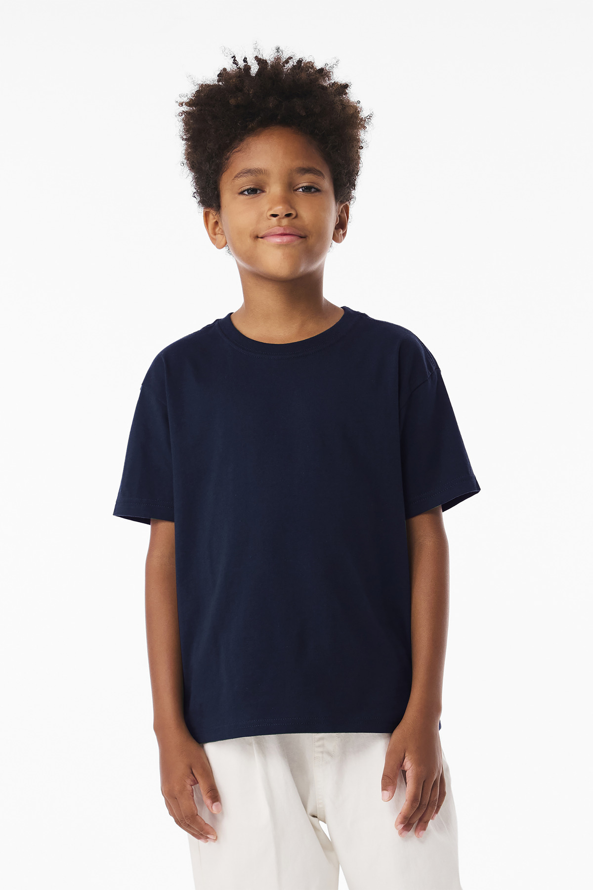 BELLA+CANVAS ® Youth 6-Ounce Heavyweight Tee BC3010Y - Navy