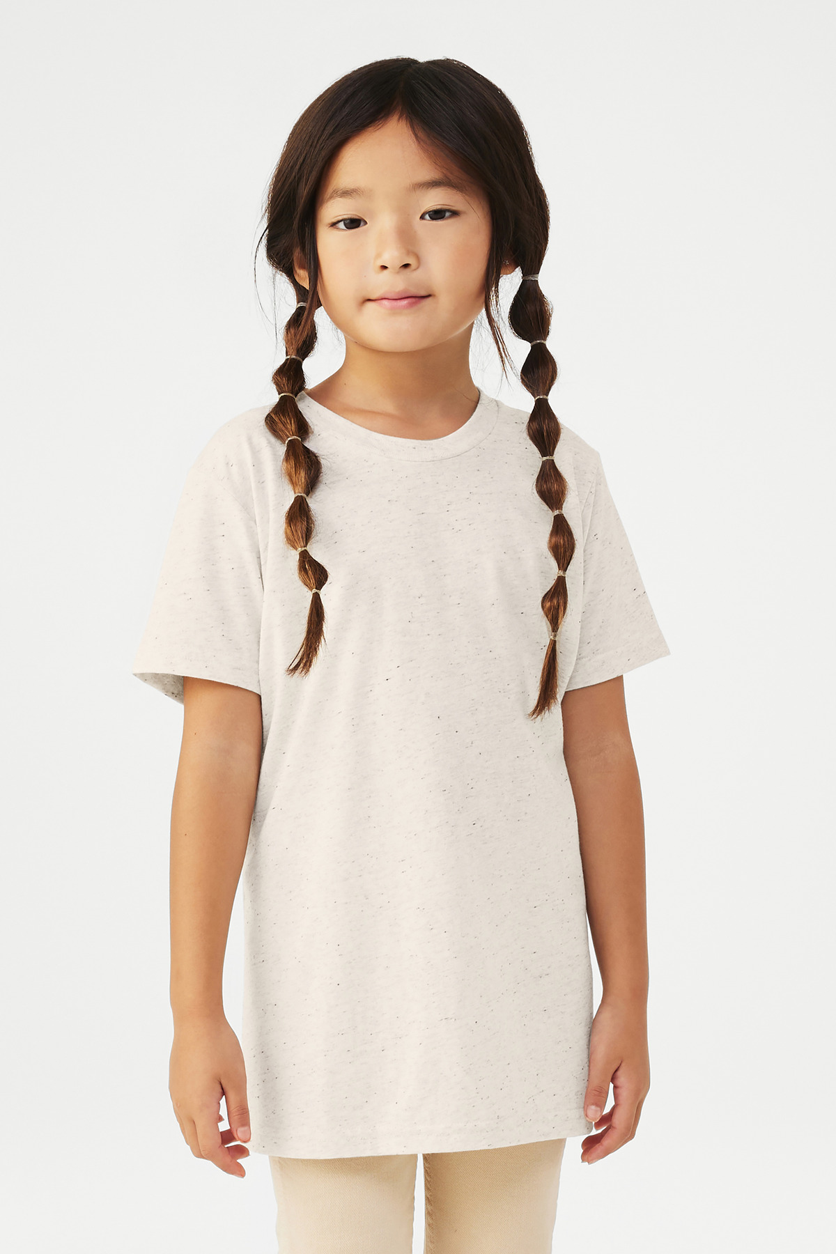BELLA+CANVAS ® Youth Triblend Short Sleeve Tee. BC3413Y - Oatmeal Triblend