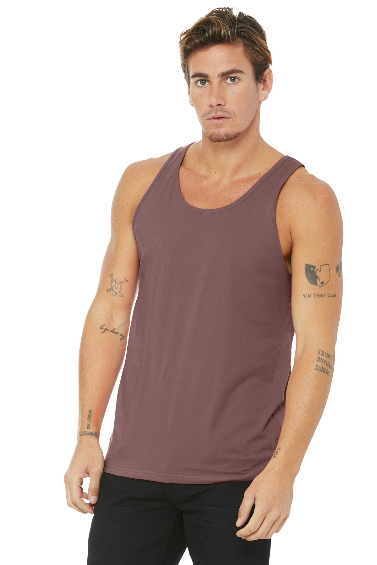 Bella + Canvas BELLA+CANVAS Unisex Jersey Tank. BC3480 in Mauve