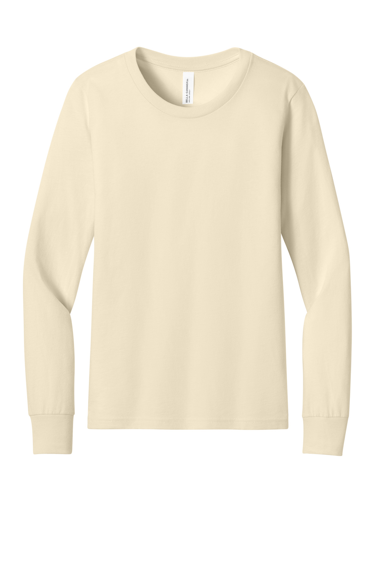 BELLA+CANVAS Youth Jersey Long Sleeve Tee BC3501Y - Image 3