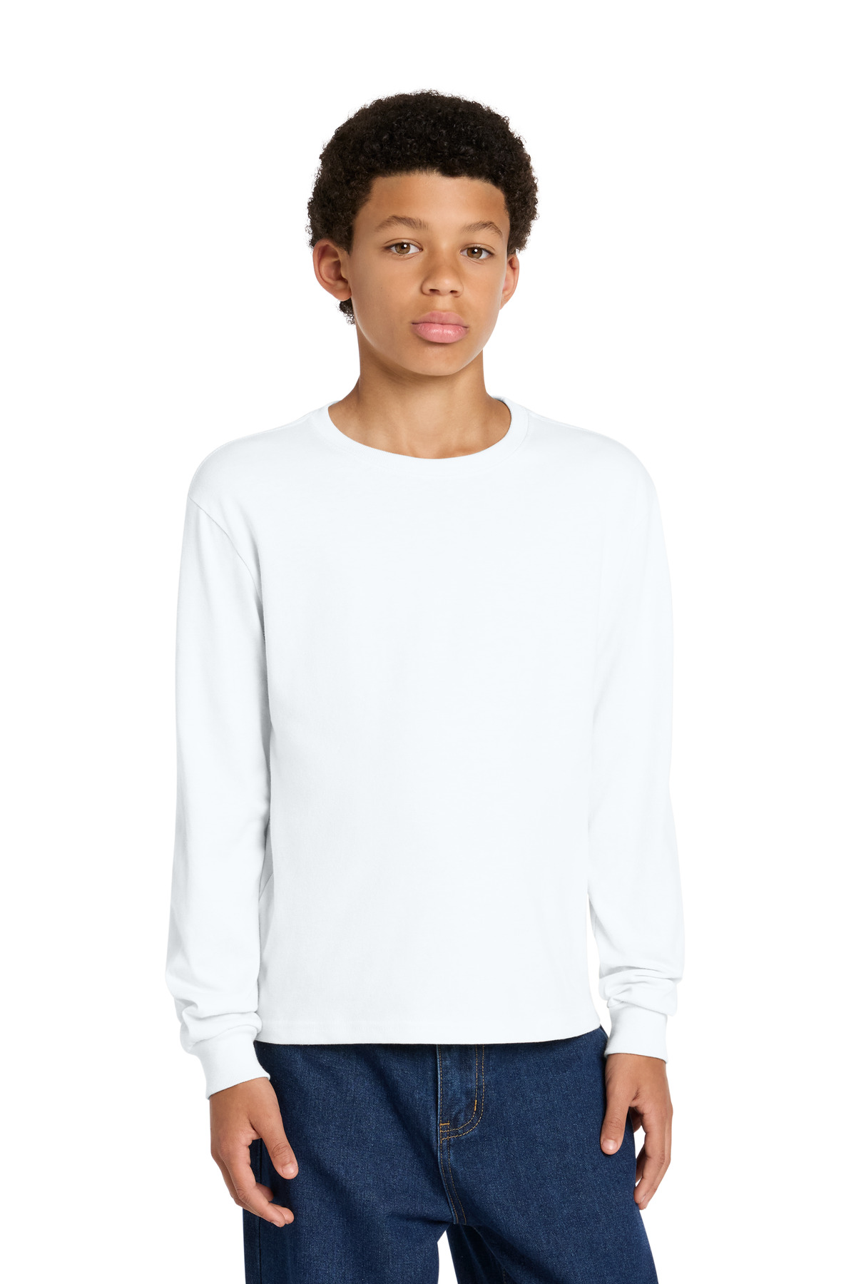 BELLA+CANVAS ® Youth 6-Ounce Heavyweight Long Sleeve Tee BC3511Y - Image 5