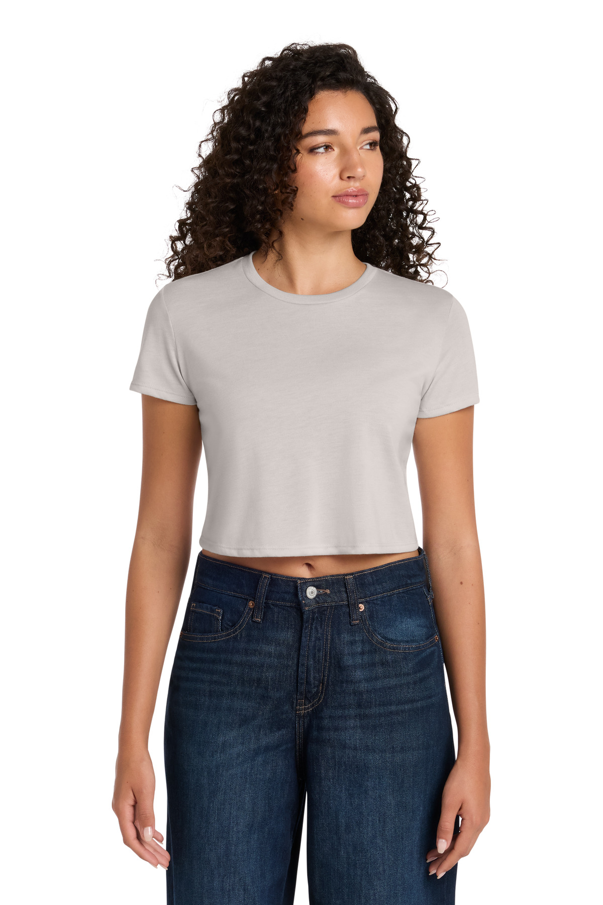 BELLA+CANVAS ® Women's Flowy Cropped Tee BC8882 - Image 2