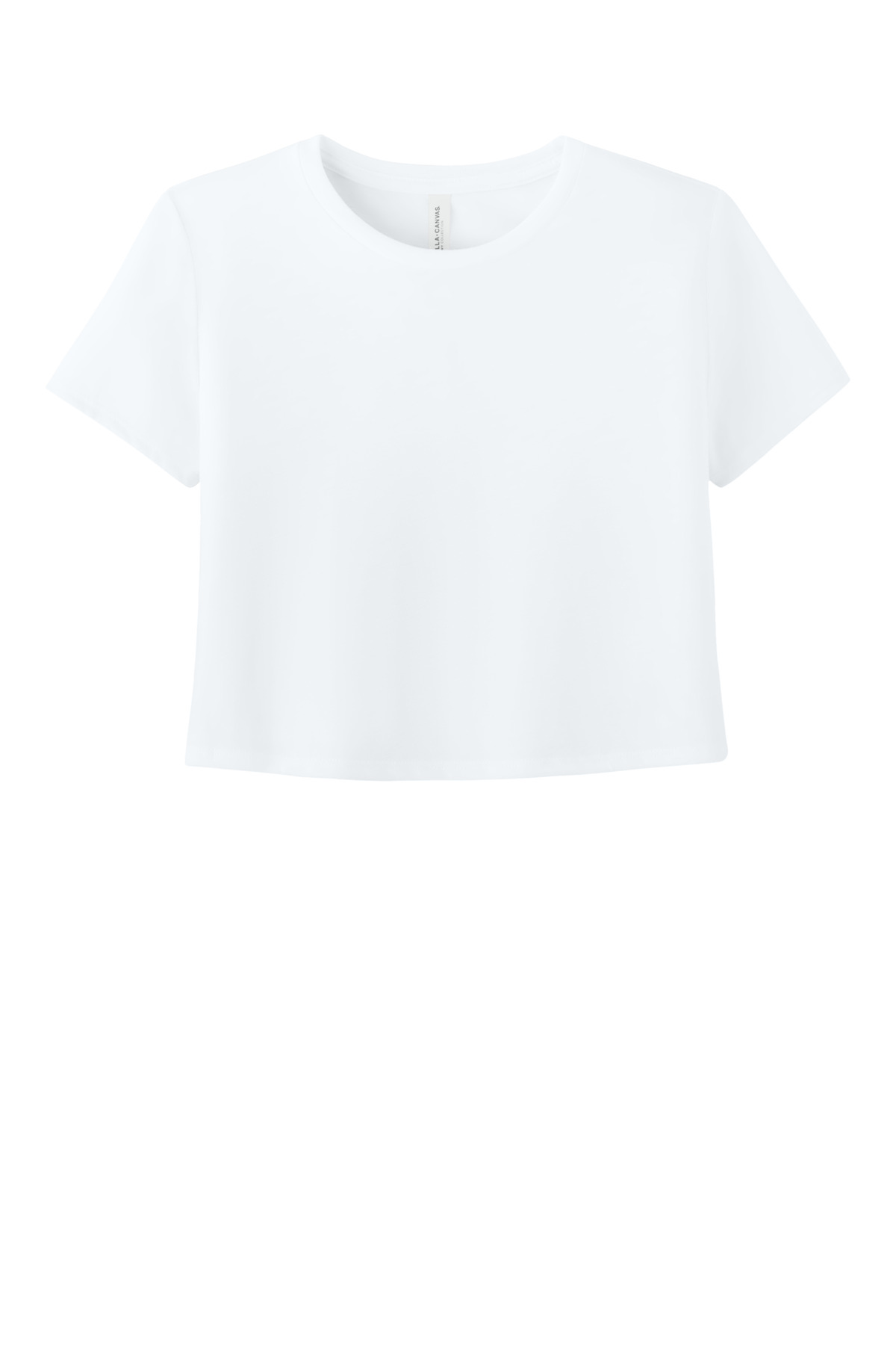 BELLA+CANVAS Women's Flowy Cropped Tee BC8882