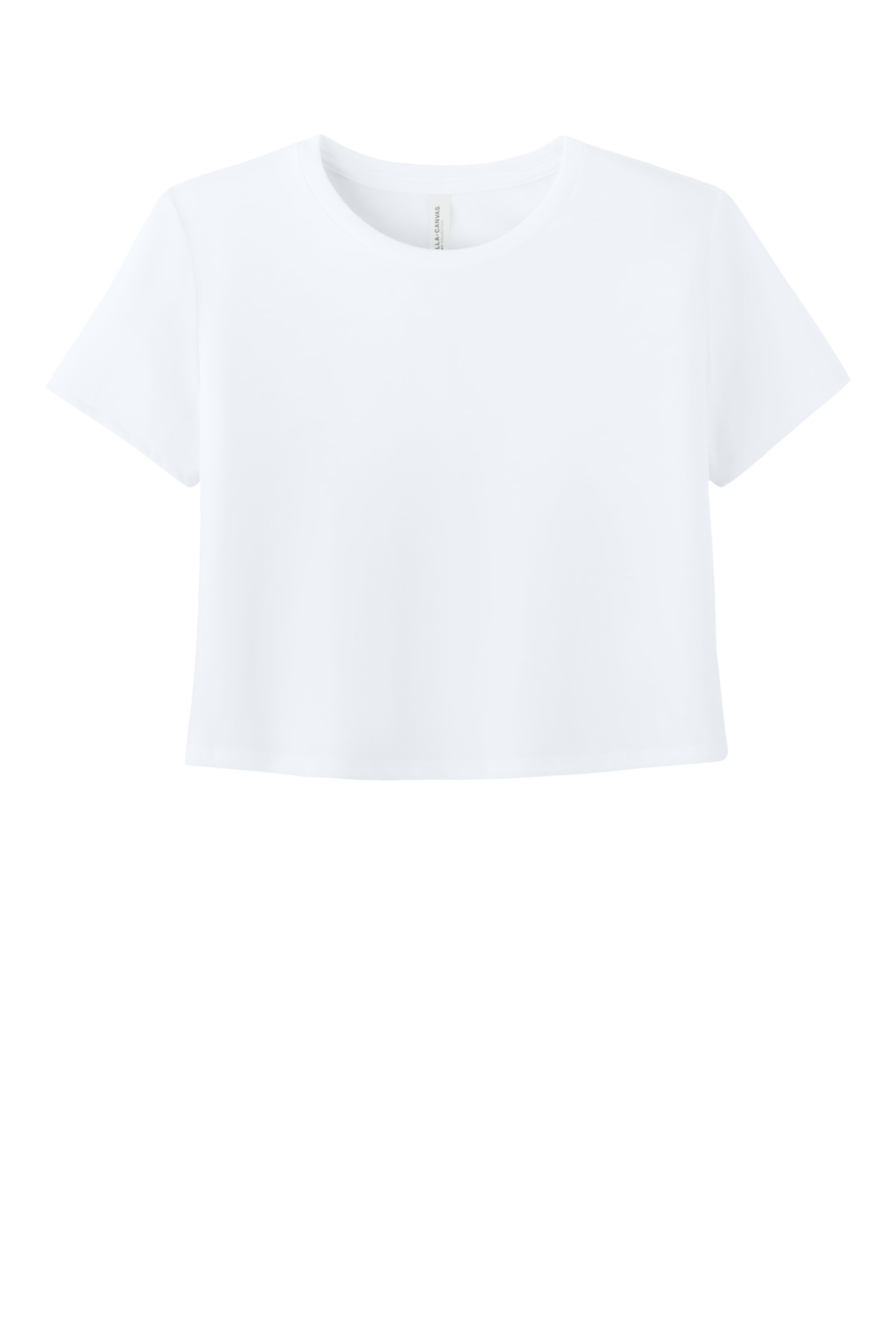 BELLA+CANVAS ® Women's Flowy Cropped Tee BC8882 - Image 3