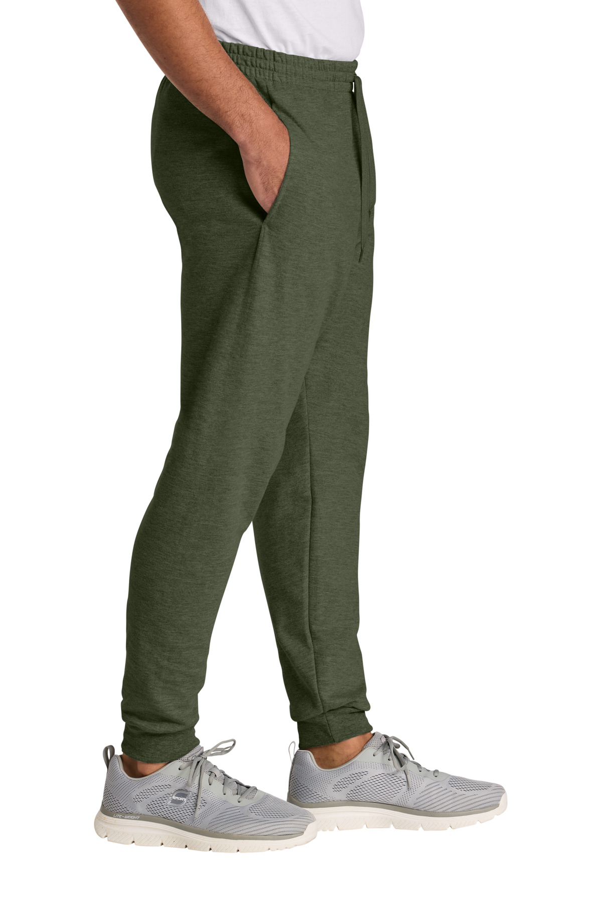 Jerzees Ultimate Unisex CVC Ring Spun Pocket Jogger IC50M
