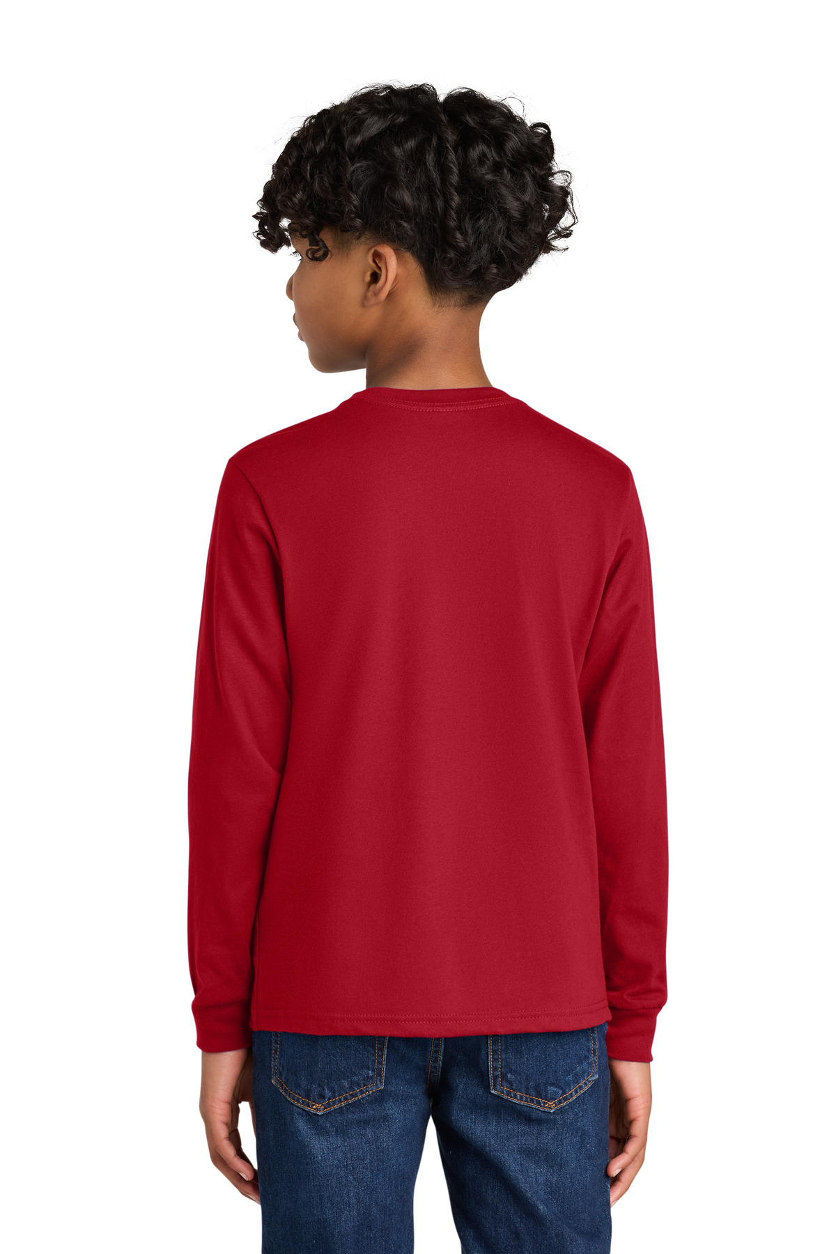 Next Level Apparel Youth Cotton Long Sleeve Tee NL3311