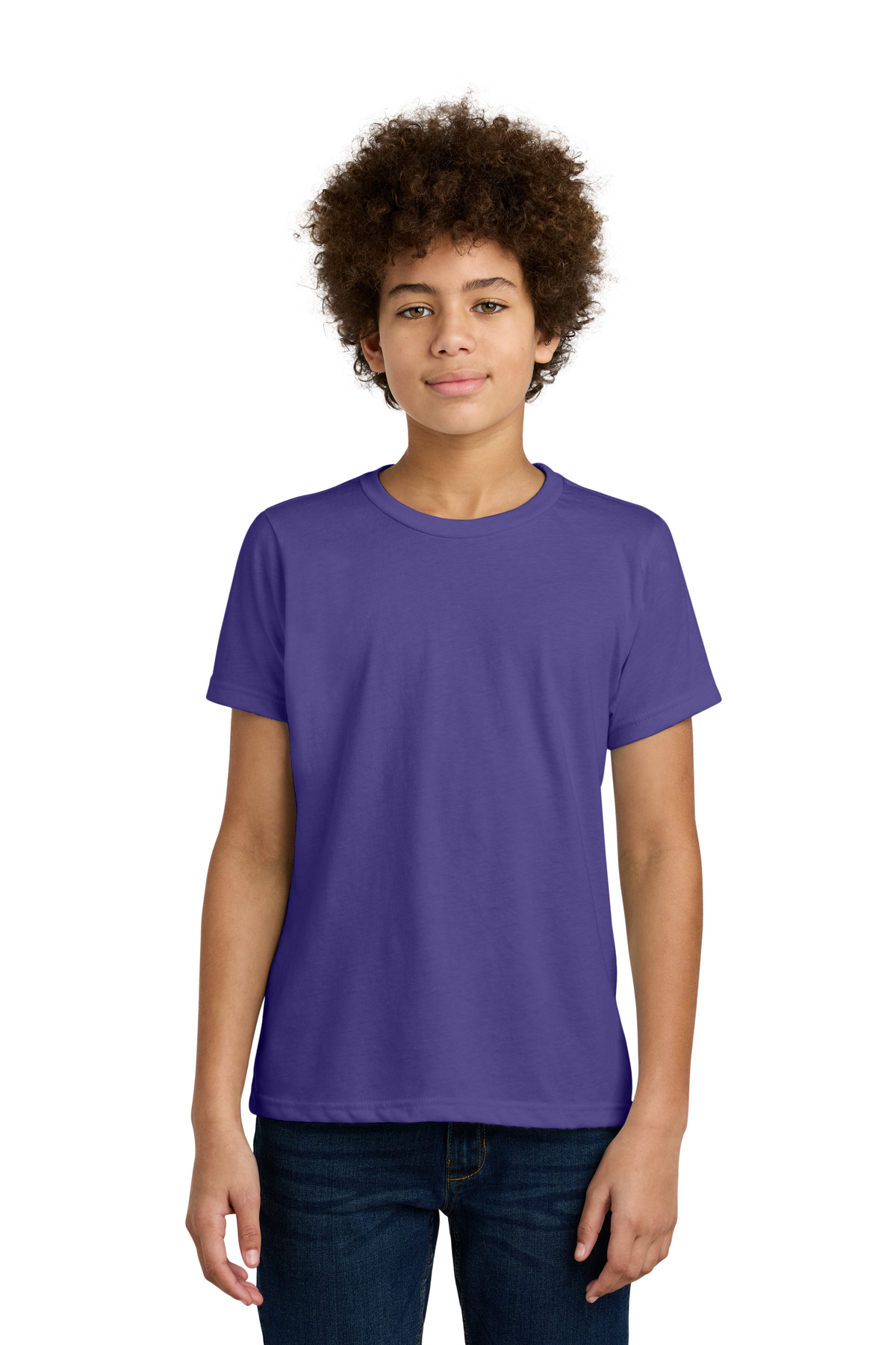 Next Level Apparel ® Youth CVC Tee NL3312 - Purple Rush