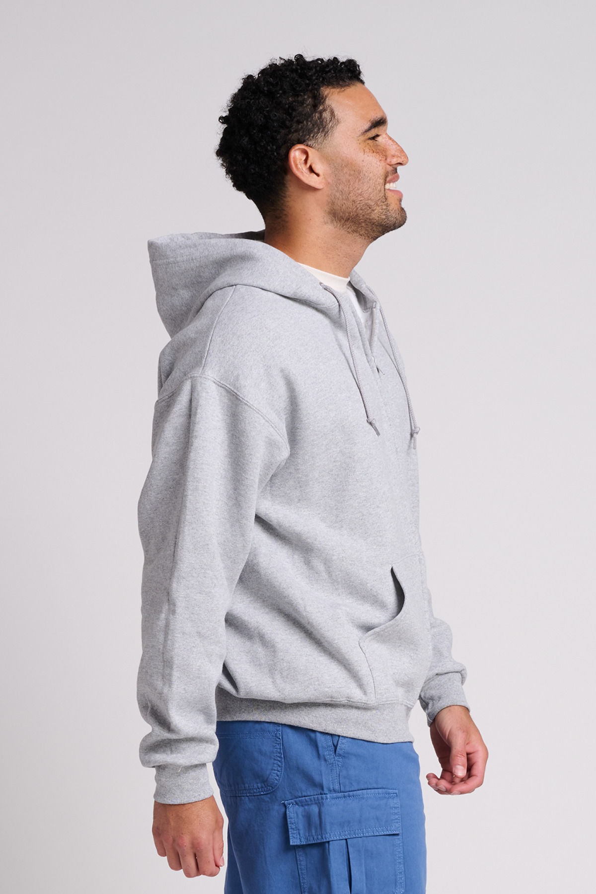 Jerzees Rugged Unisex Full-Zip Hooded Sweatshirt Z12M