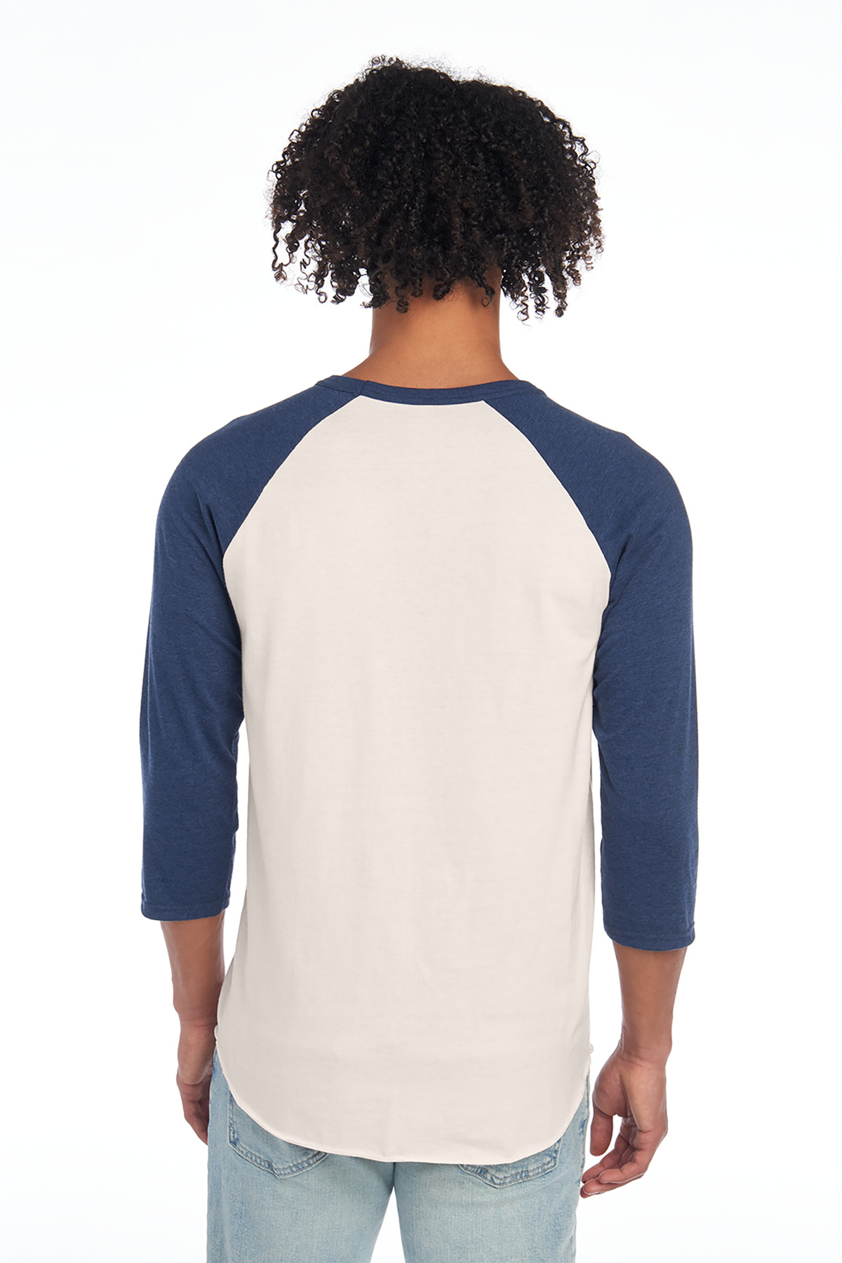 Jerzees Unisex Premium Blend Combed Ring Spun 3/4-Sleeve Raglan 560R