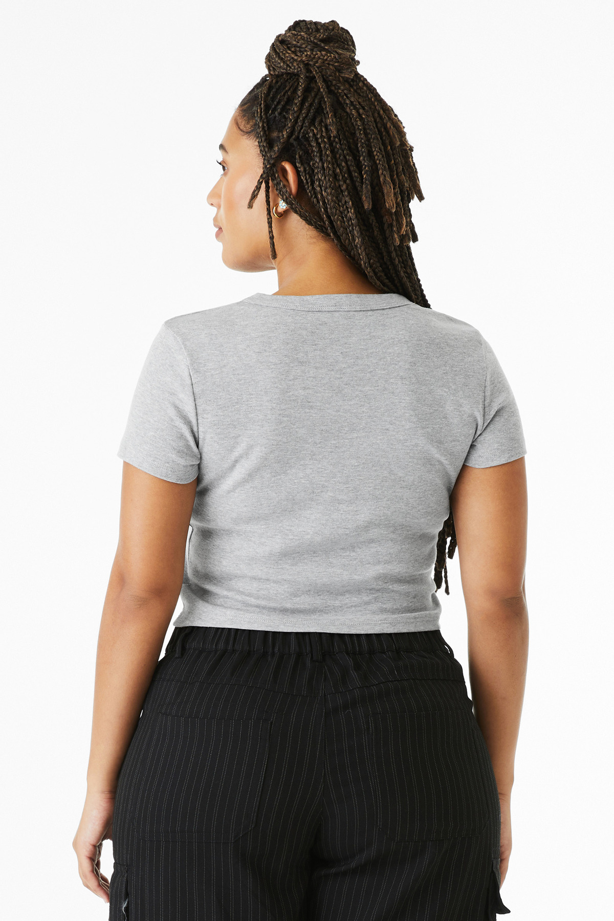 BELLA+CANVAS Women's Micro Rib Baby Tee BC1010