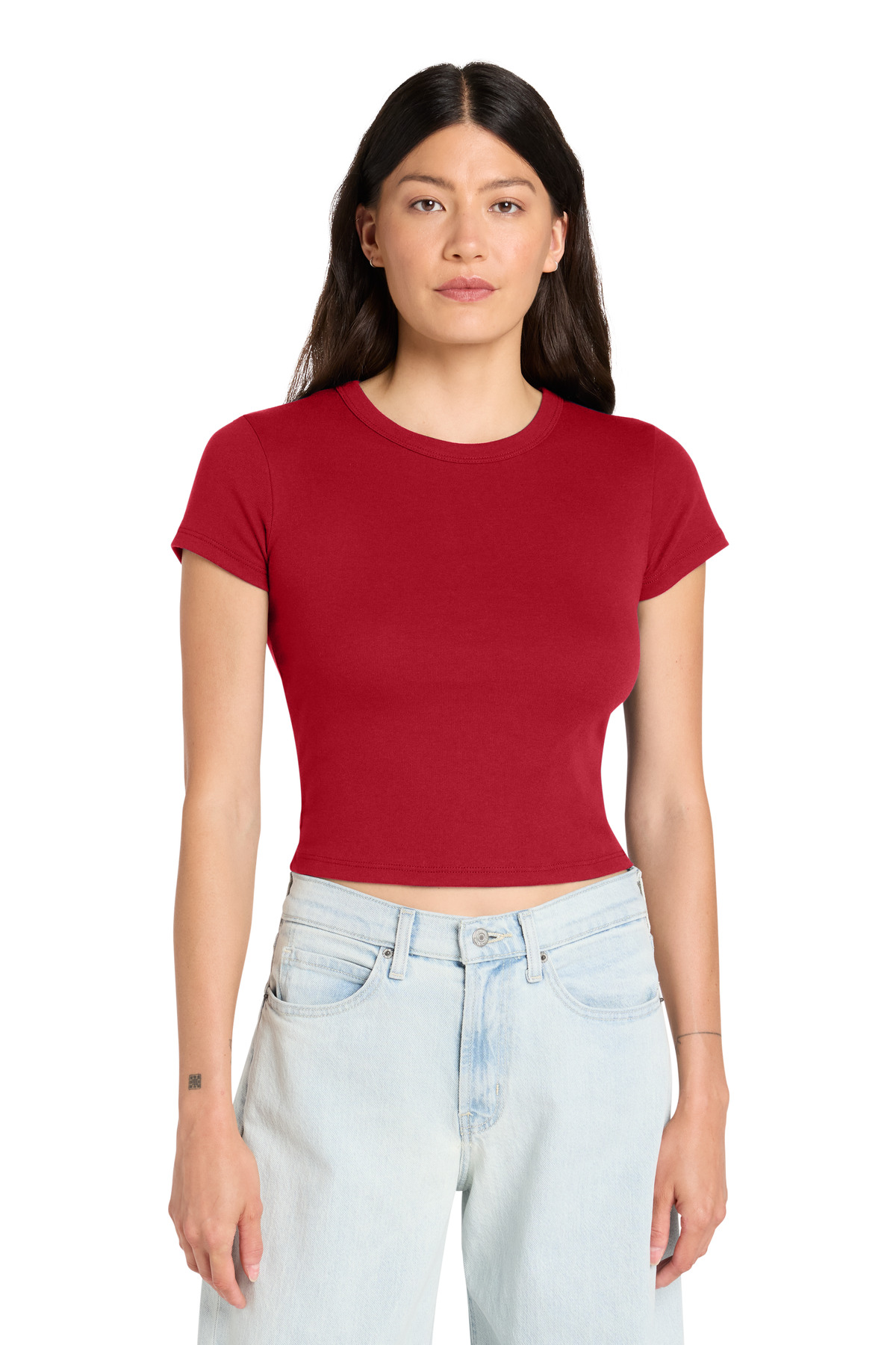 BELLA+CANVAS ® Women's Micro Rib Baby Tee BC1010 - Image 5