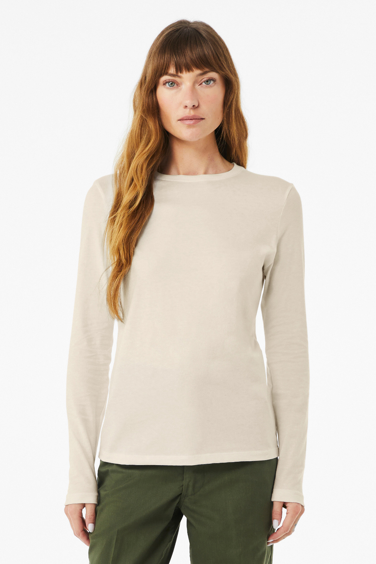 BELLA+CANVAS Women's Jersey Long Sleeve Tee BC6500